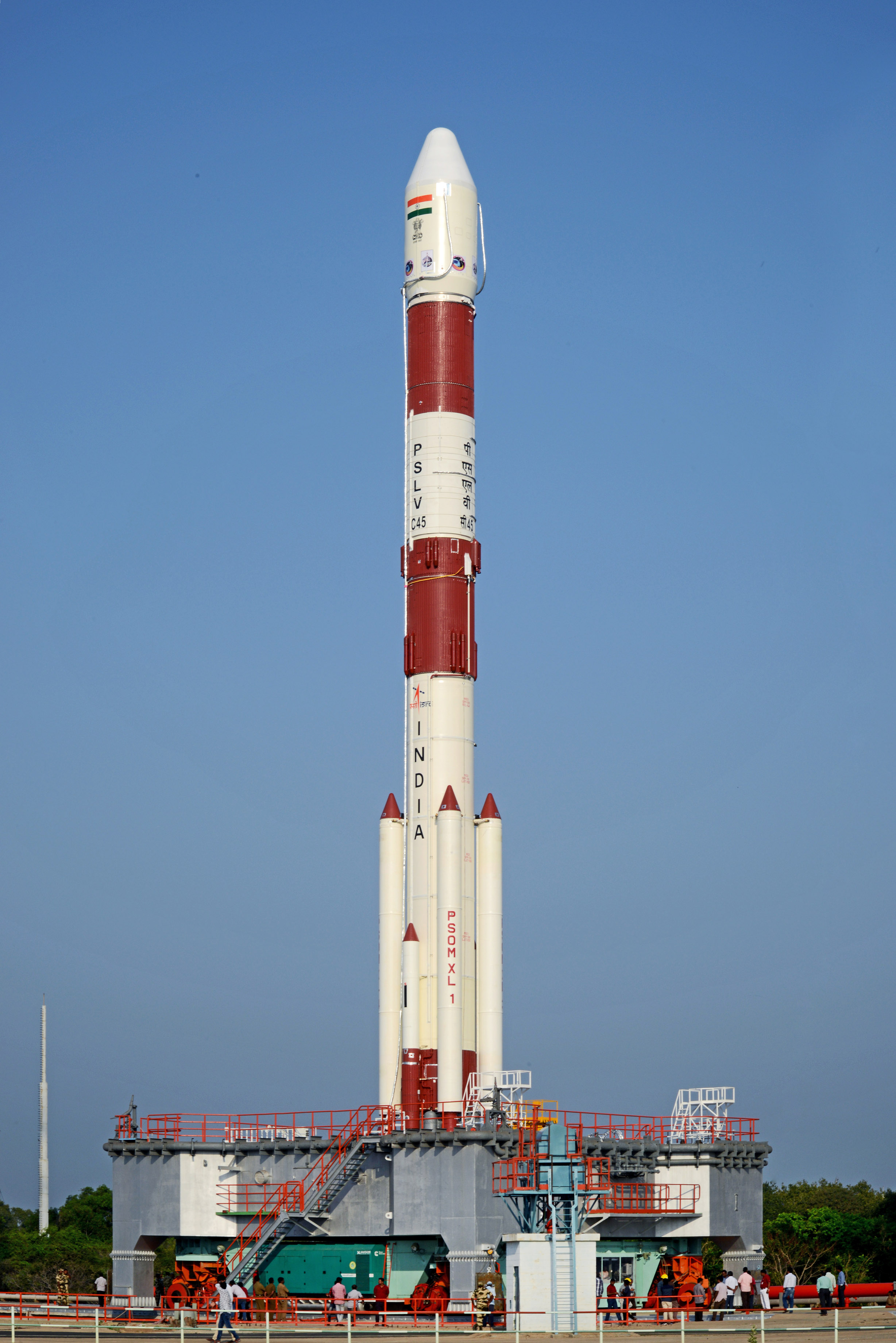 PSLV C45 Gallery