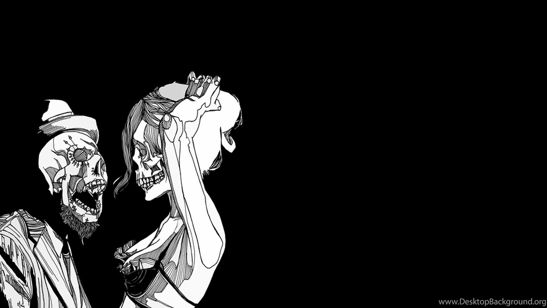 Download The Dancing With Skeletons Wallpaper, Dancing With. Desktop Background