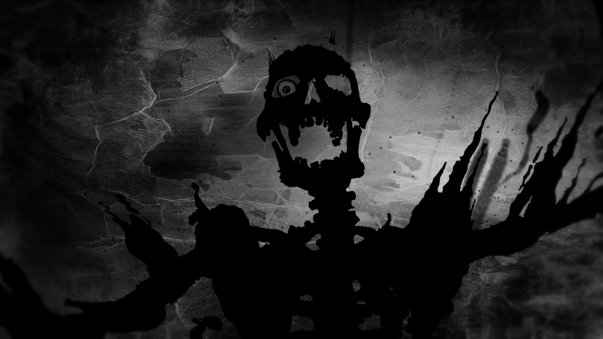 Halloween Skeleton Wallpaper