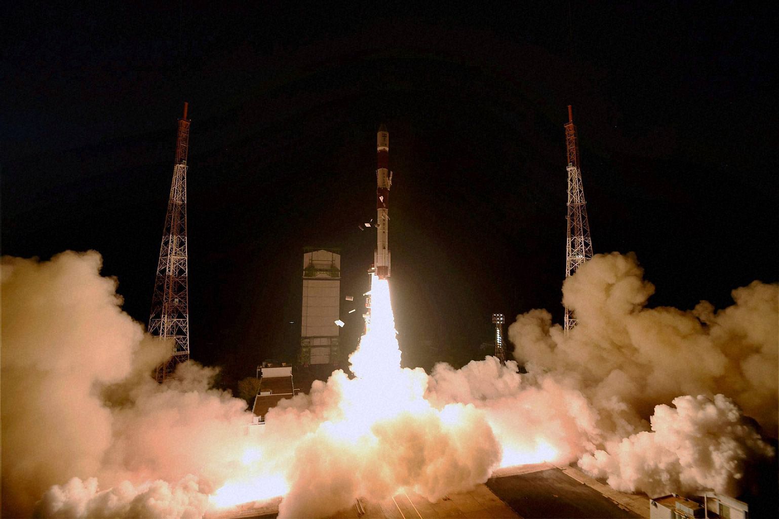 This Is What ISRO's PSLV C29 Looked Like As It Took Off