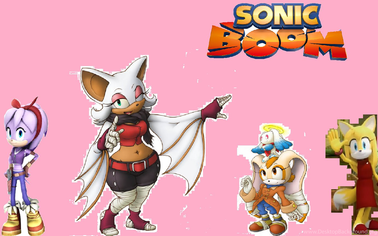 Sonic Boom Girls Wallpaper 2015 V3 By Shreklol31isback Desktop Background