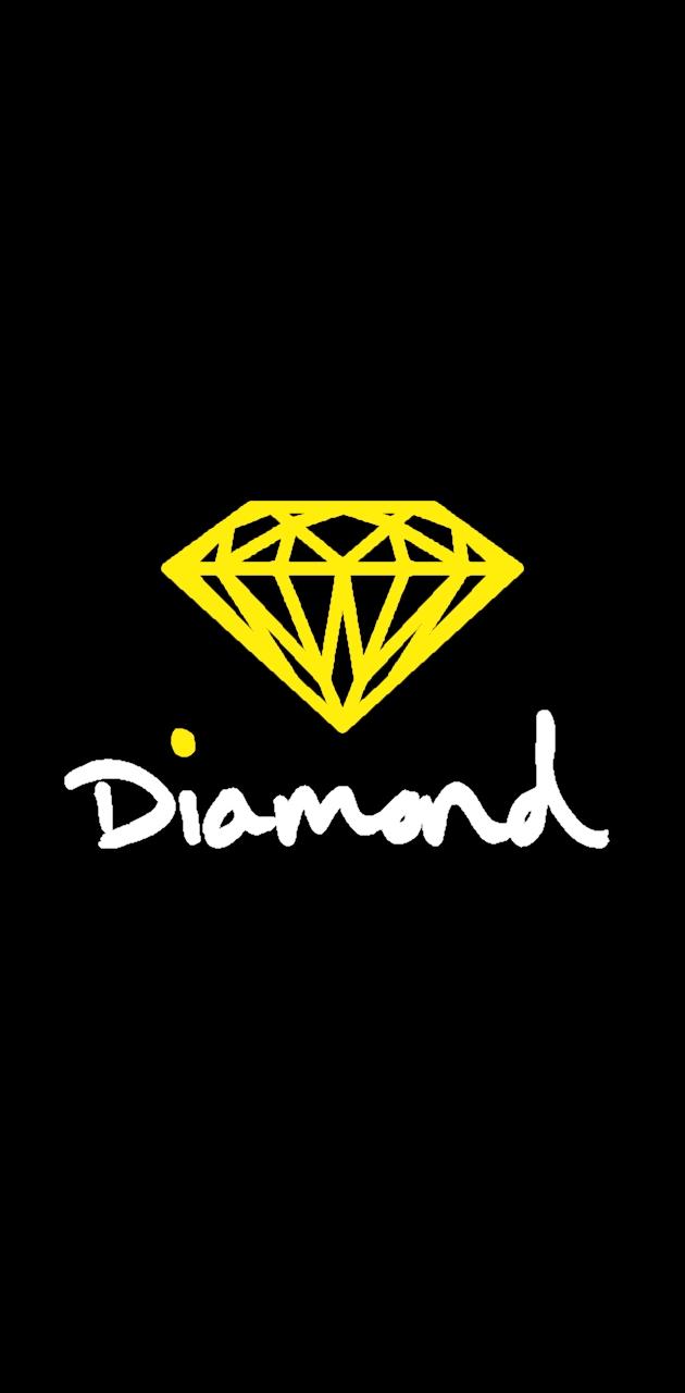 yellow diamond wallpaper