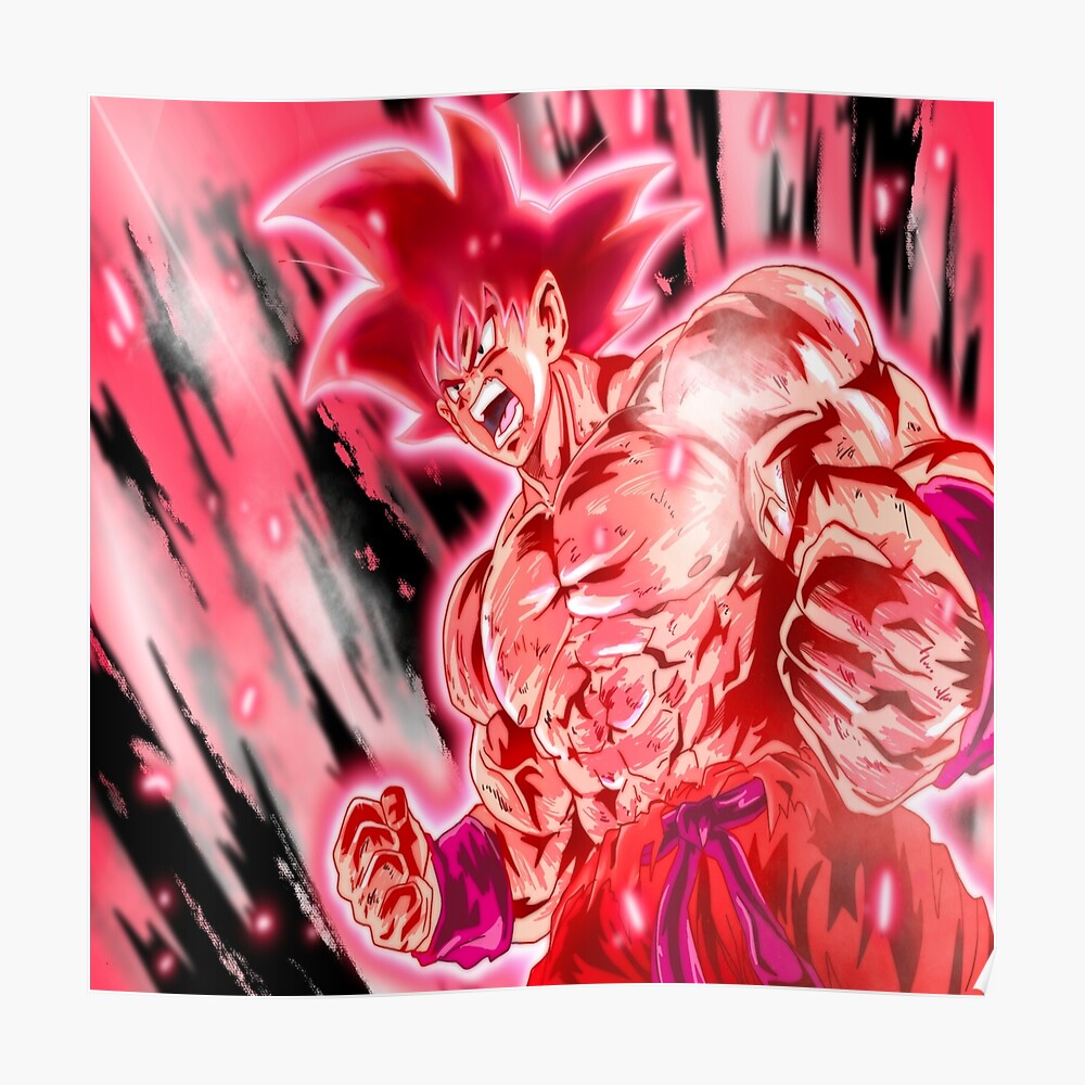 Goku Kaioken Sticker