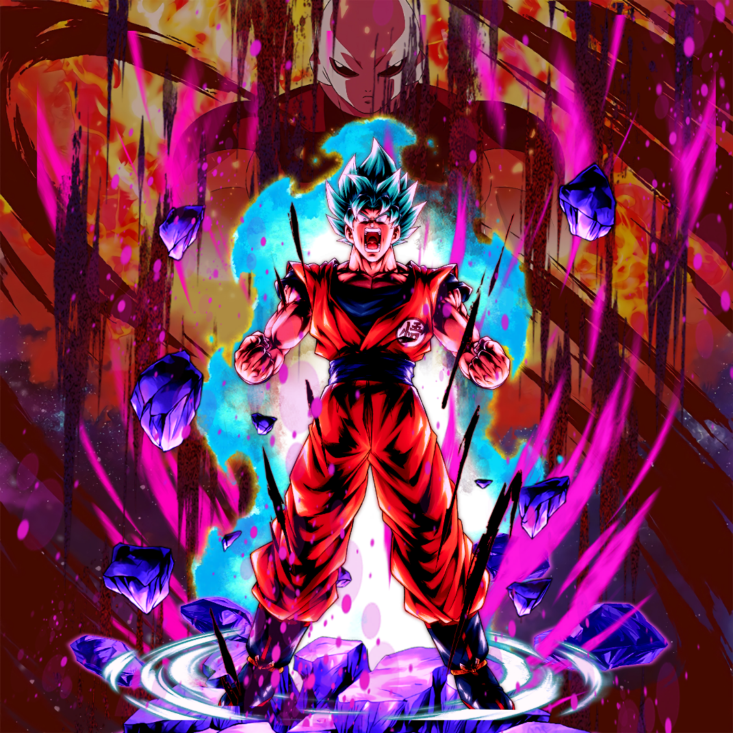 Did one more and pretty satisfied with the result. This could've been our Revival Goku where he dies and he turns Kaioken(basically him just standing up again lmao)