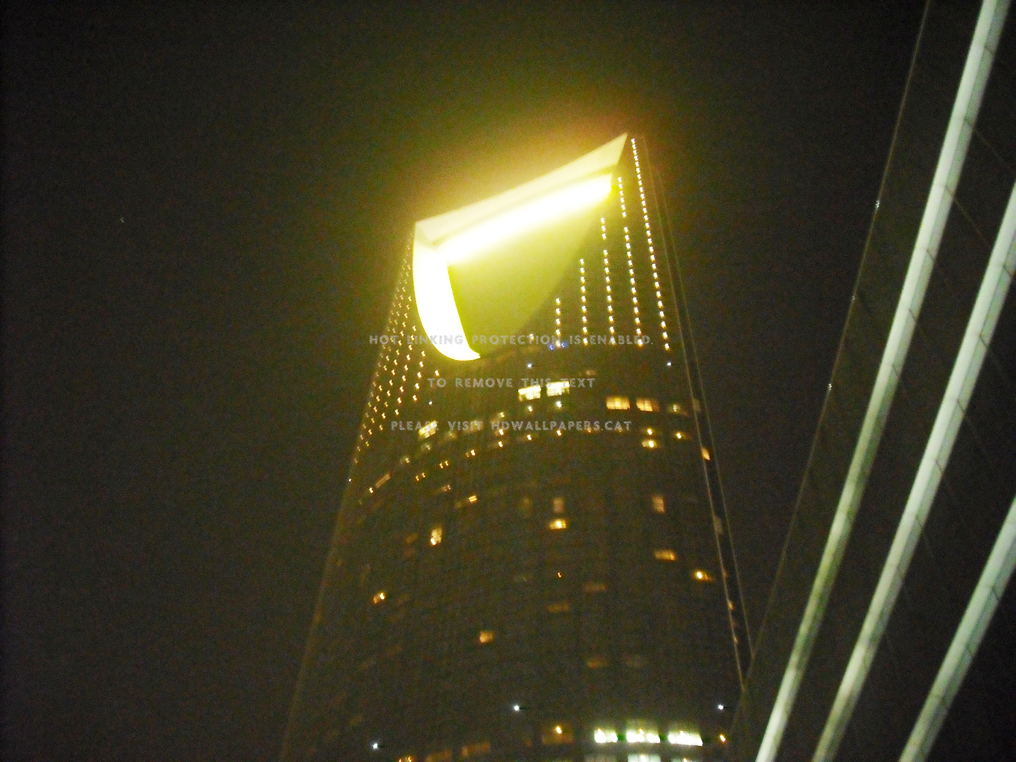 sky bridge skyscrapper tower kingdom