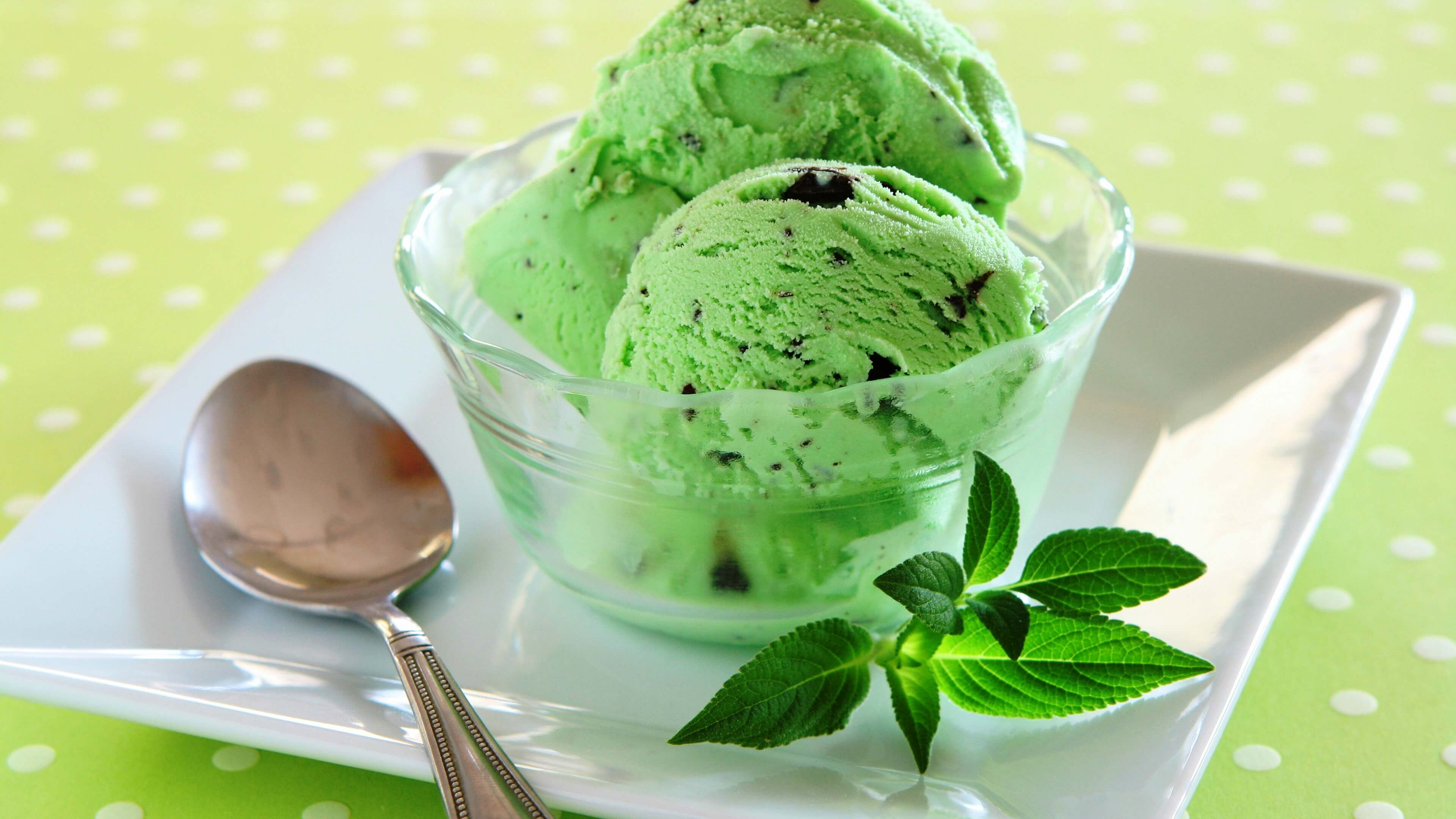 Mint Ice Cream HD Desktop Wallpaper 46807