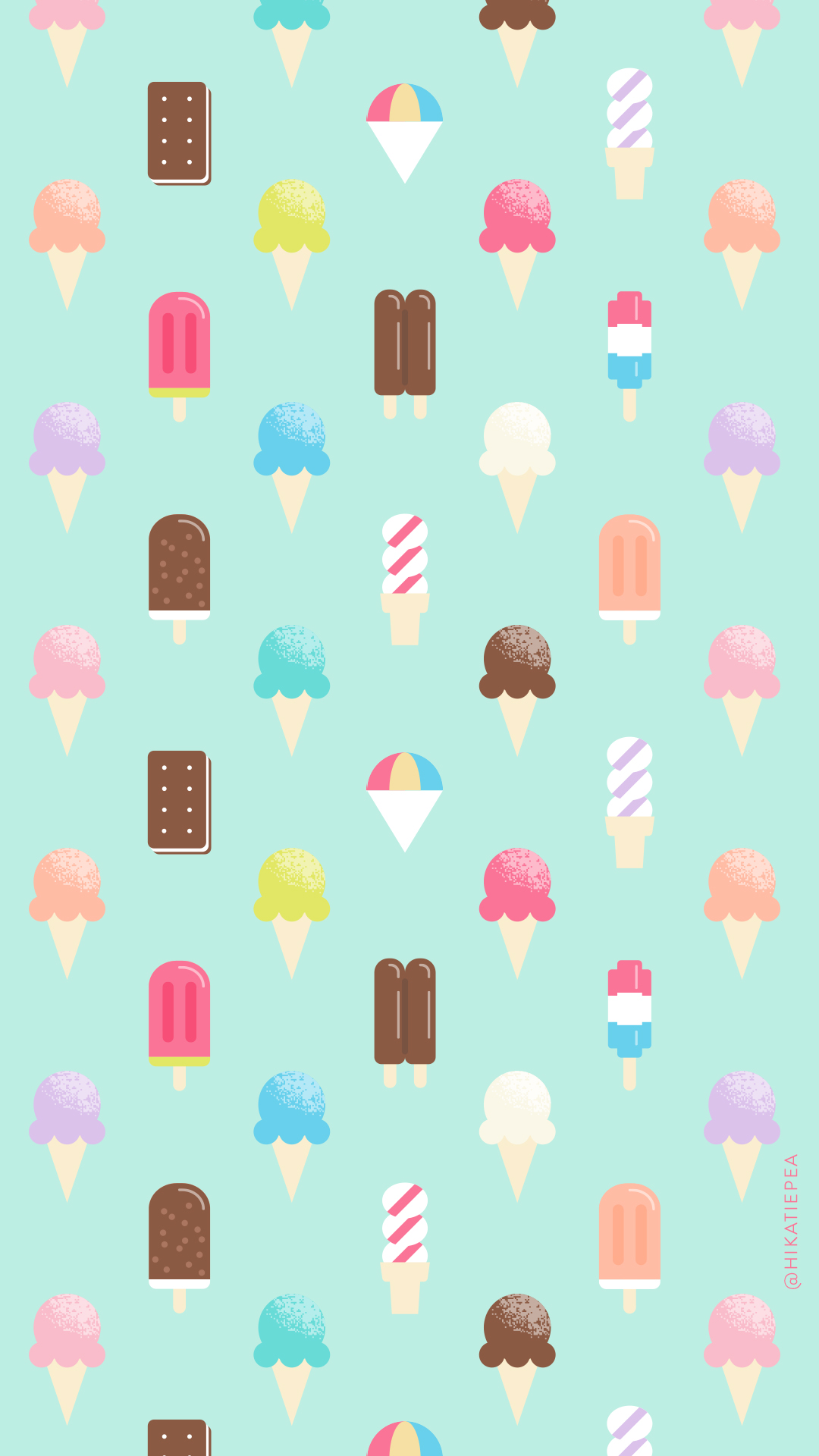 Freebie: Ice Cream Wallpaper