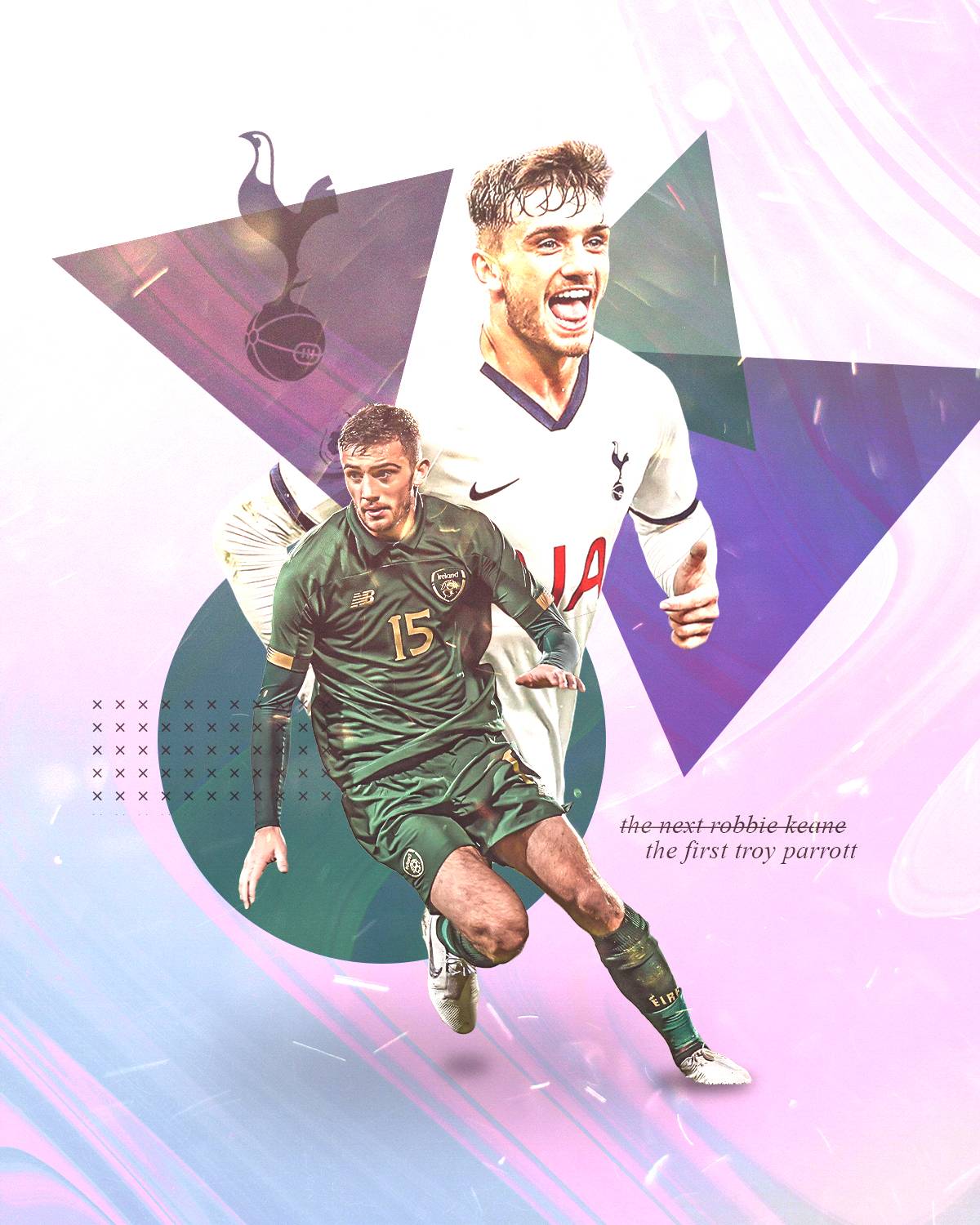 Some I Did for Troy's Birthday Yesterday. Not the Next Robbie Keane. The First Troy Parrott. [OC]