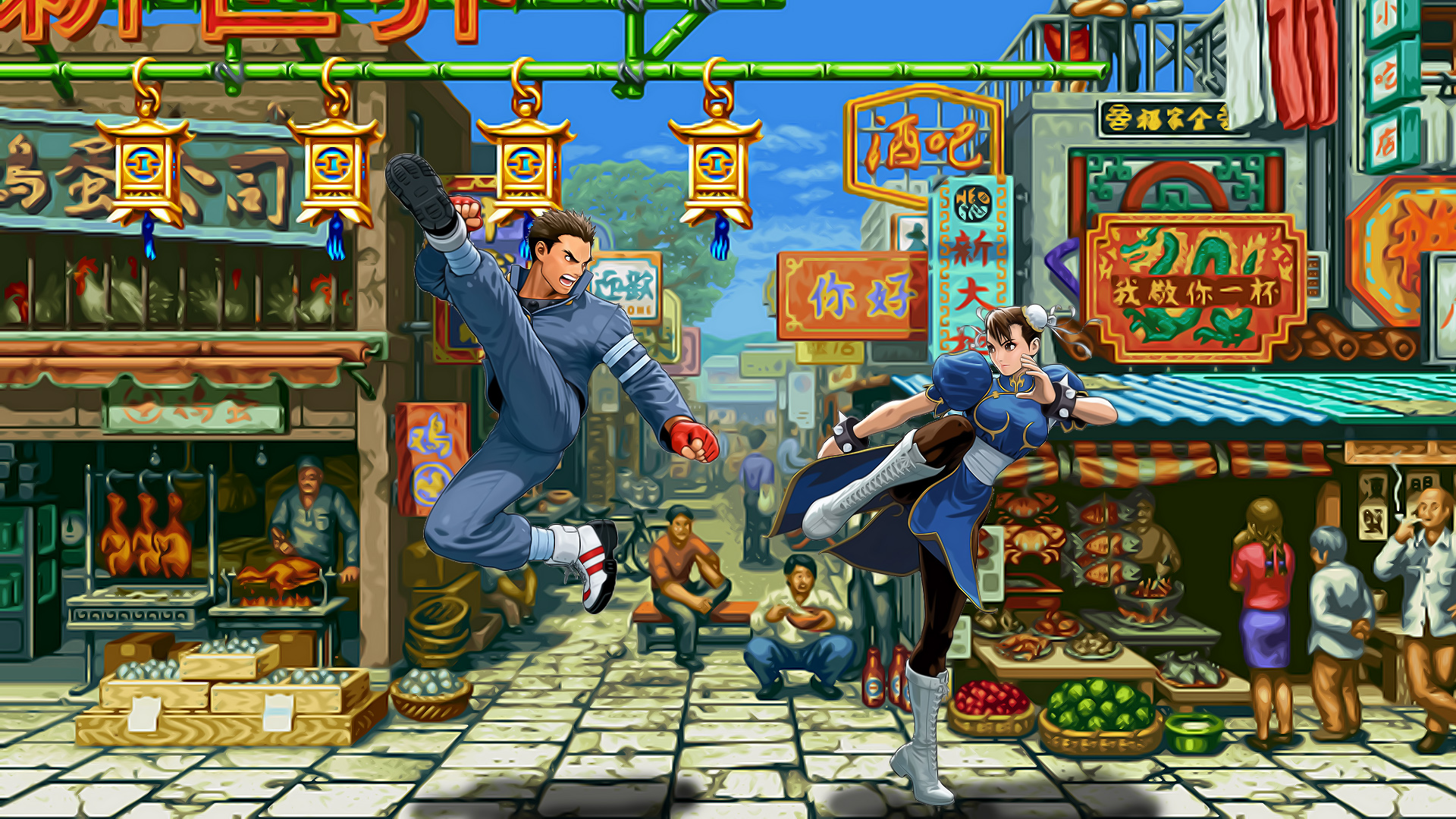 Street Fighter Alpha 2 Background