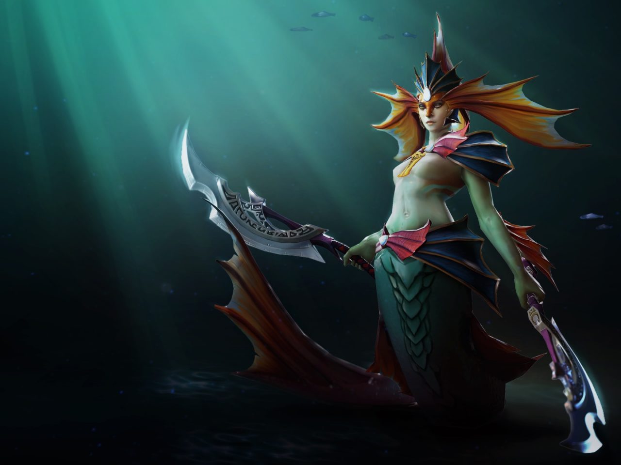 Dota 2 Naga Siren Screenshot Wallpaper HD 1920x1080, Wallpaper13.com