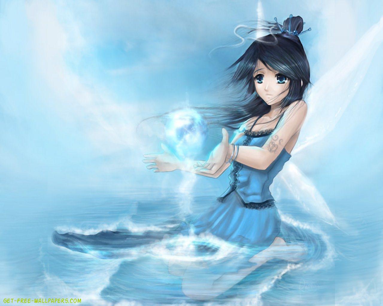 Water Princess Wallpaper Water Girl