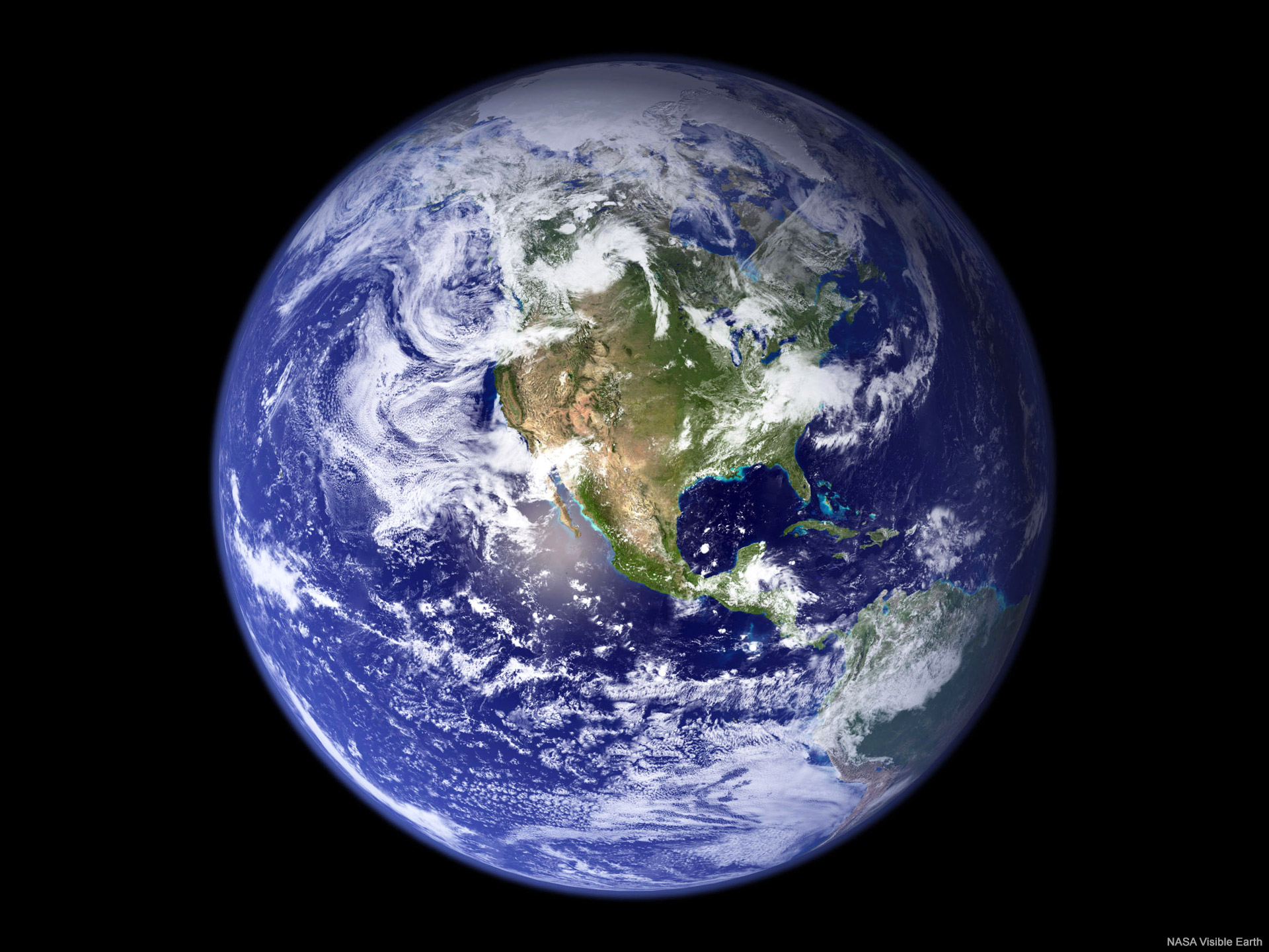 Earth the Blue Marble Space Wallpaper