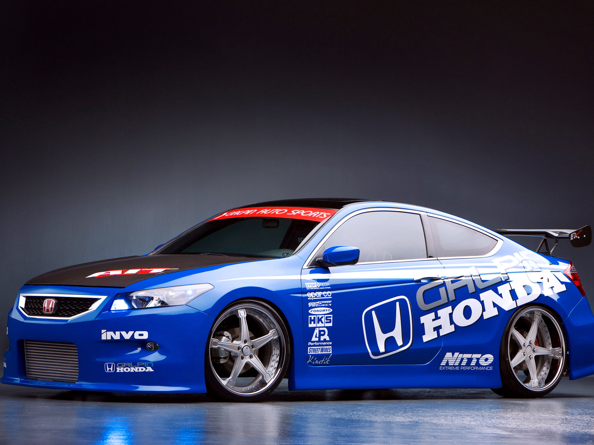 Blue Honda Civic Car Wallpaper HD / Desktop and Mobile Background