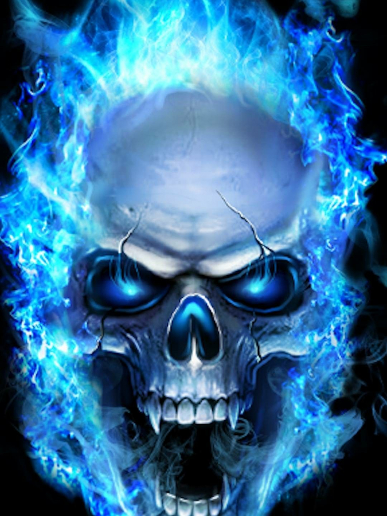 Free download Blue flame skull Sugar skull wallpaper Skull wallpaper iphone [1080x1920] for your Desktop, Mobile & Tablet. Explore Wallpaper Animation. Animation Wallpaper, Animation Panda Wallpaper, Wallpaper 3D Animation