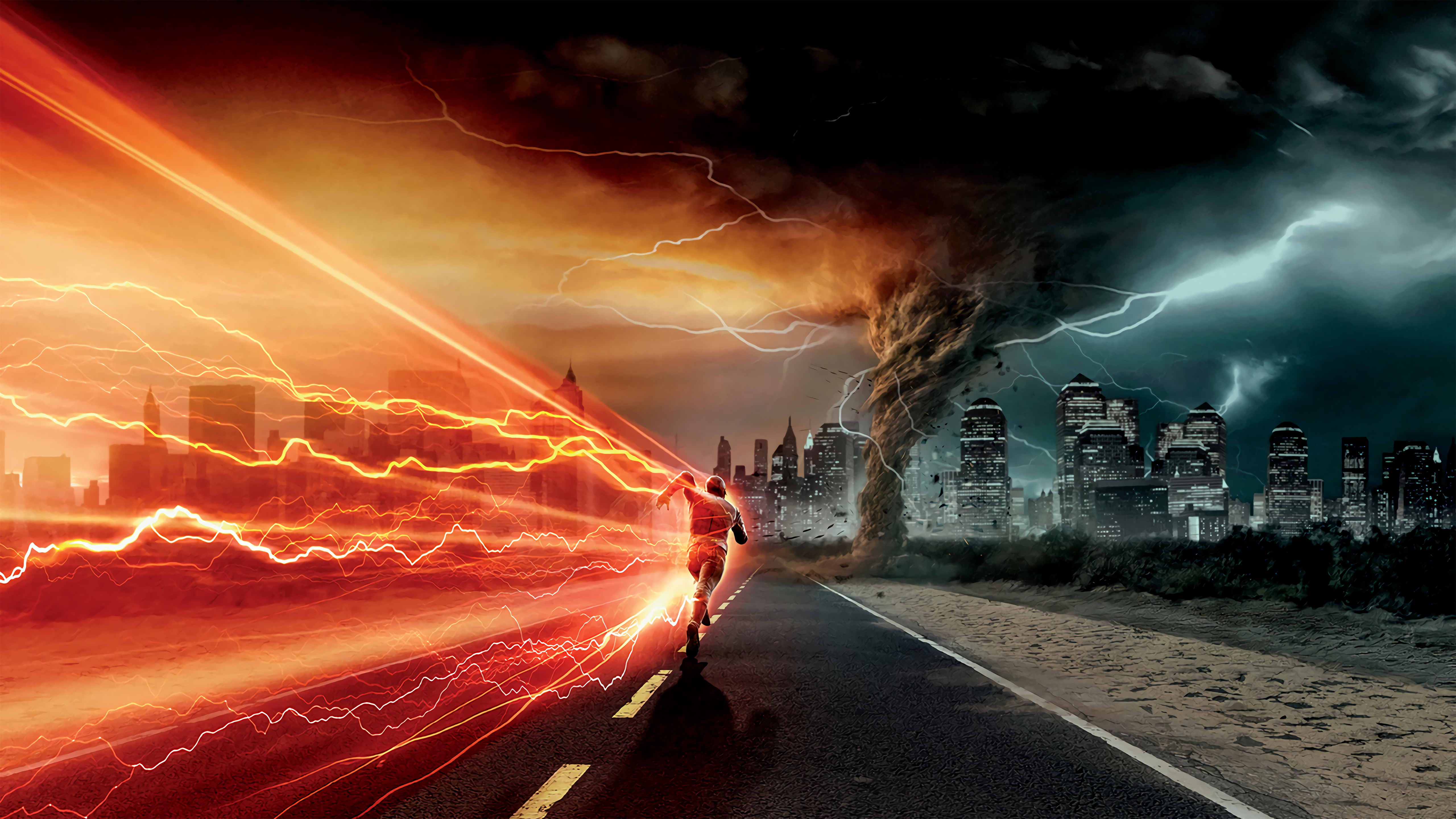 Wallpaper 4k The Flash Run 4k Wallpaper