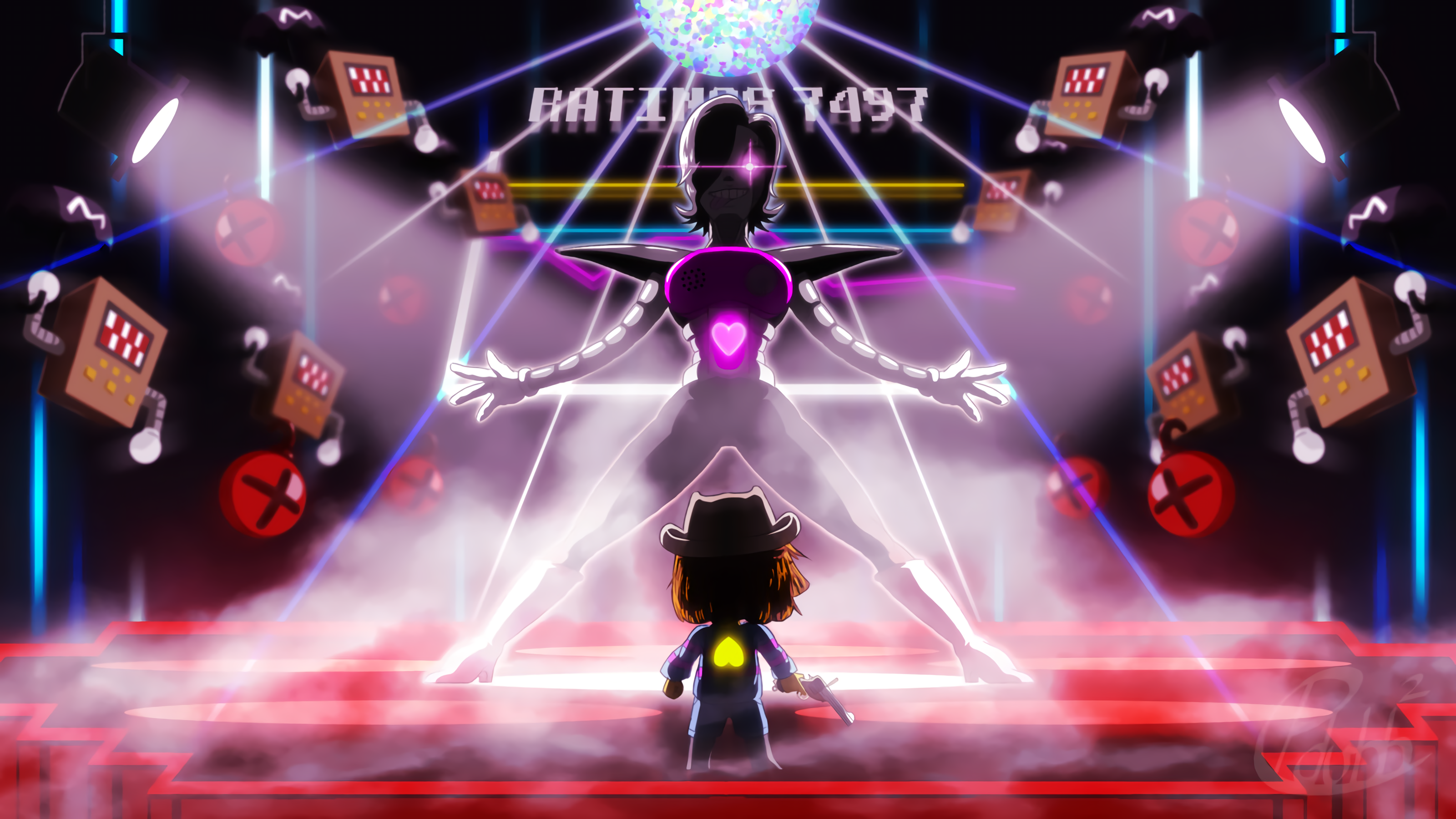 Mettaton EX (Undertale) HD Wallpaper and Background Image