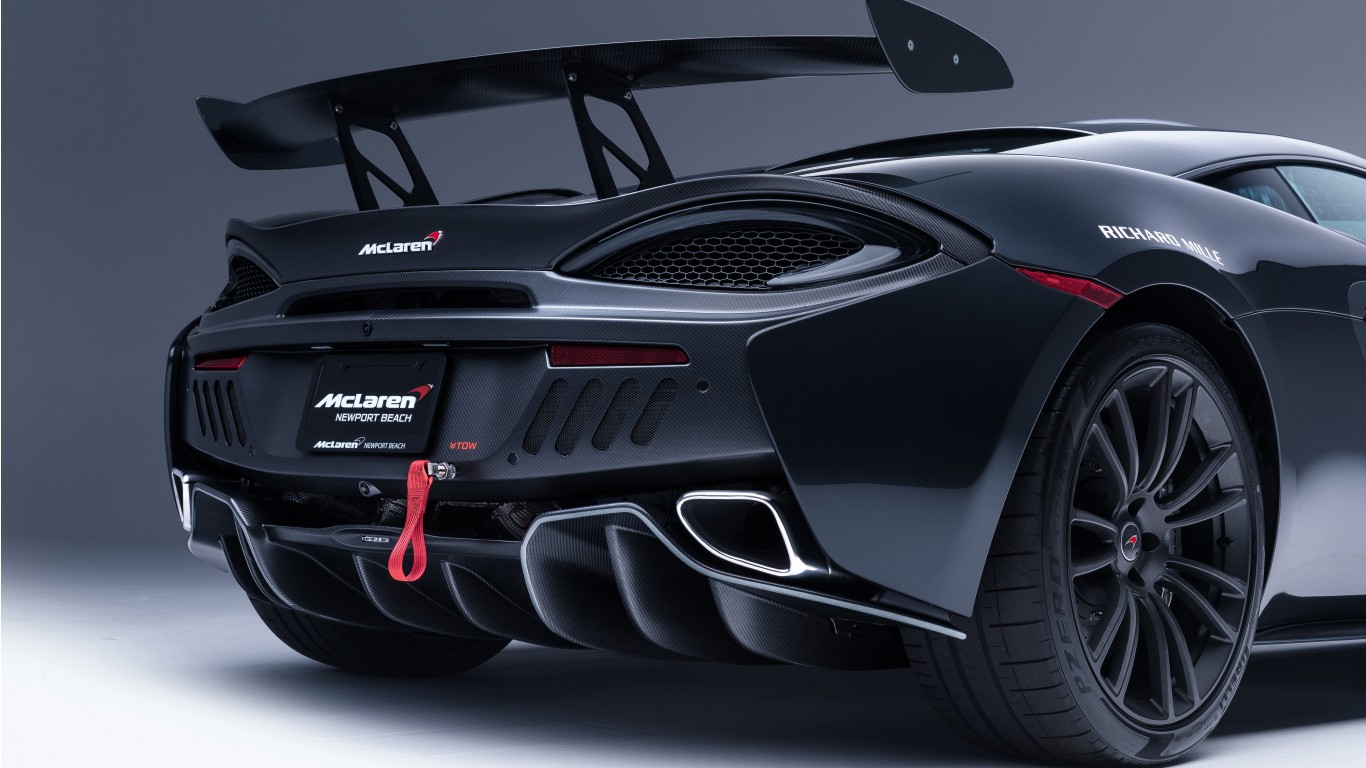 McLaren MSO 10 Grey Black 5K 4 Wallpaper. HD Car Wallpaper