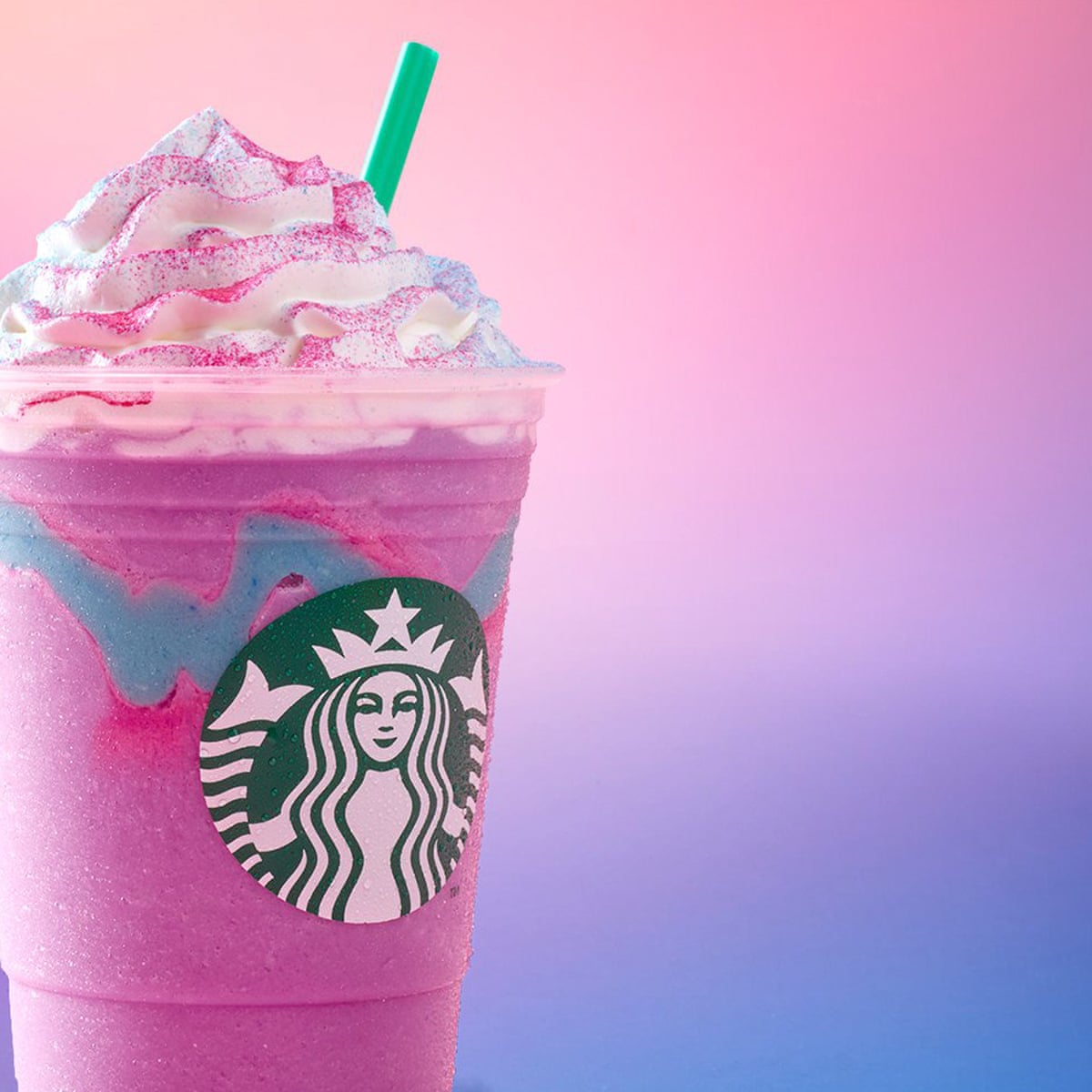 Unicorn, Dragon and Mermaid Frappuccino