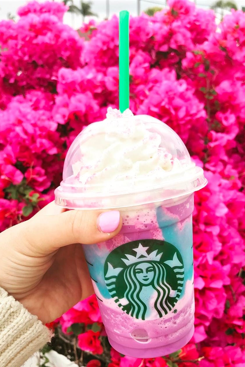 The Unicorn Frappuccino Is Starbucks's Prettiest Drink Ever
