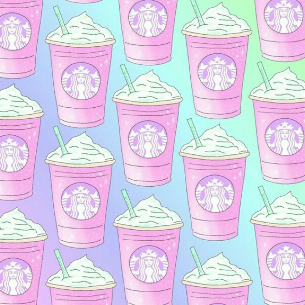 Cartoon Starbucks Wallpaper