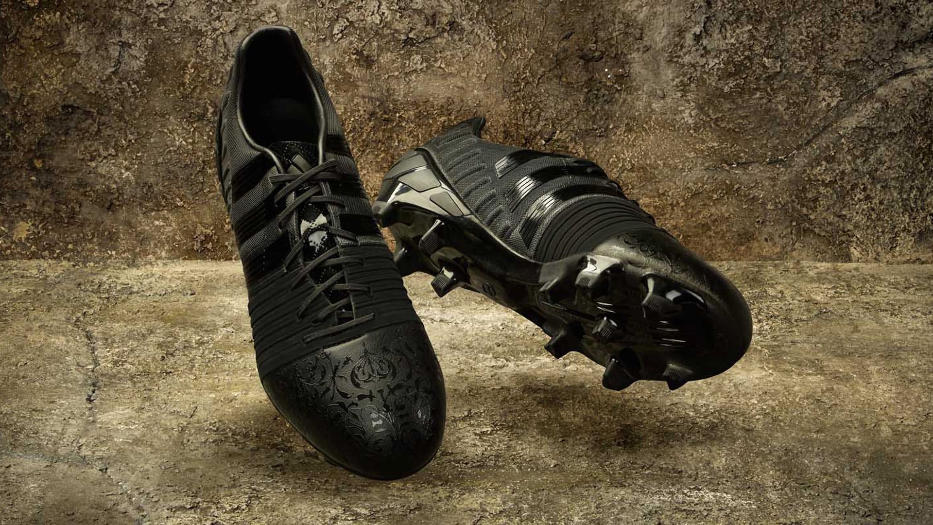 Adidas Nitrocharge Black Pack Football Boots Wallpaper Black Pack Football Boots