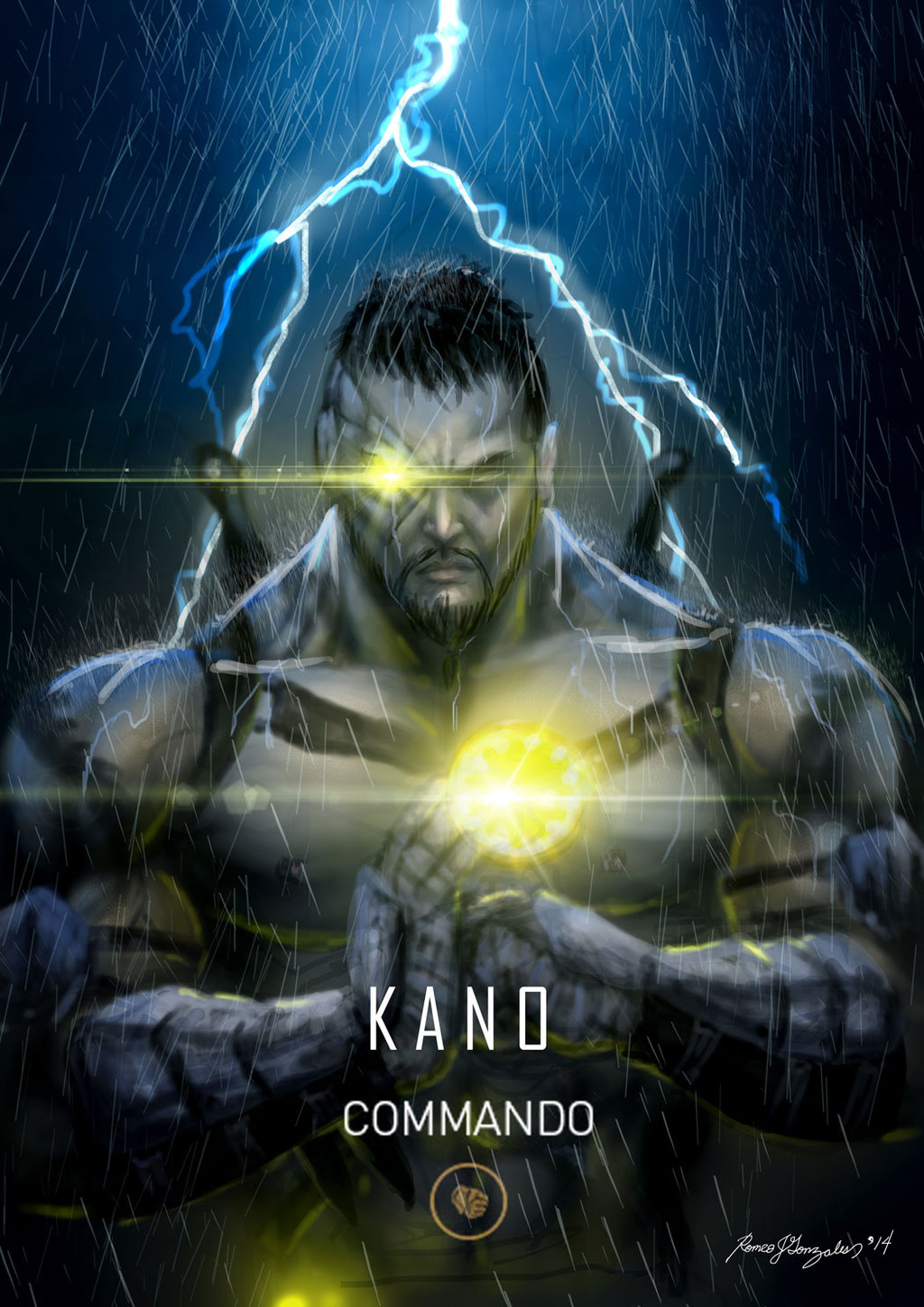 Mortal Kombat X Wallpaper Kano Commando