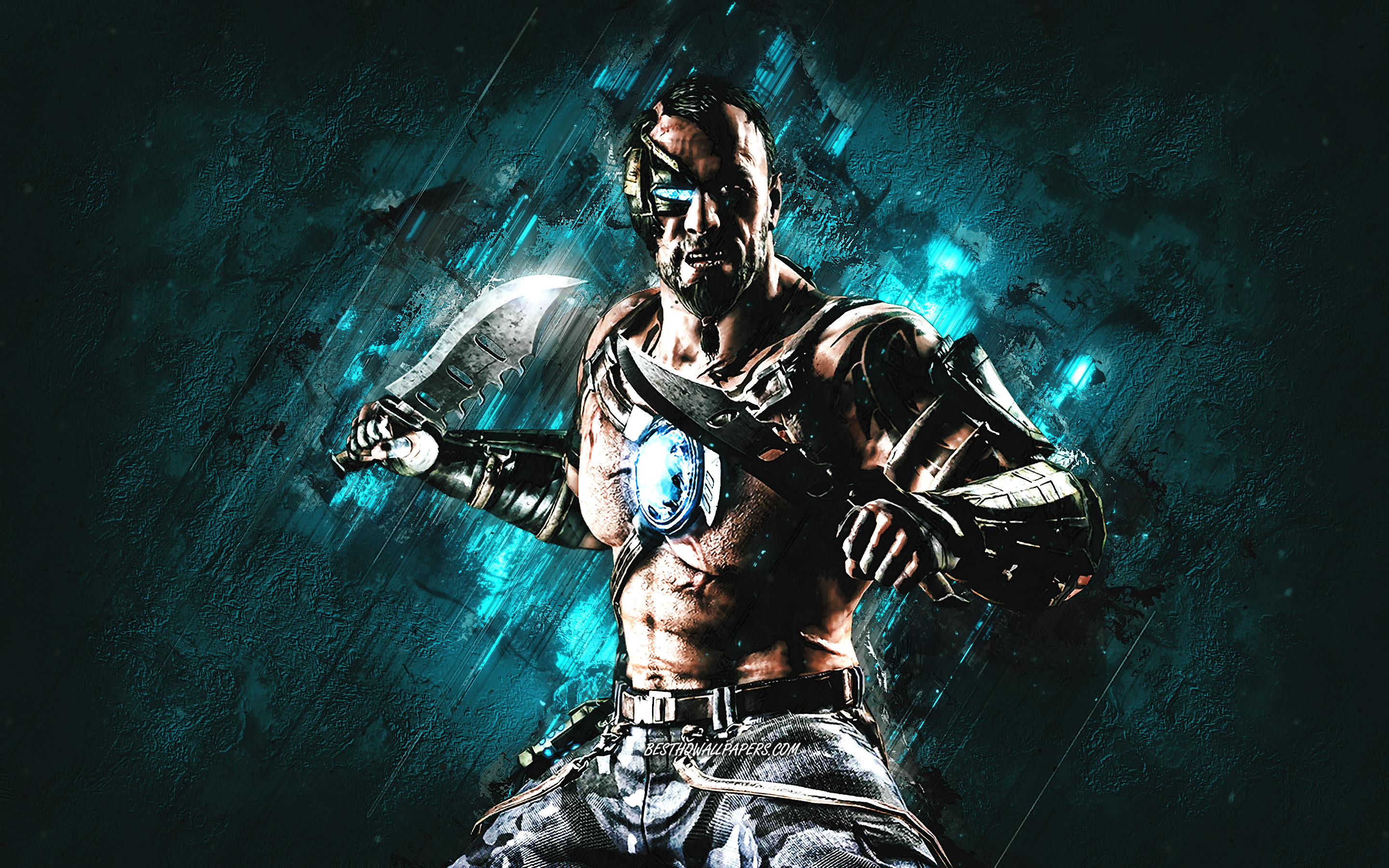 Download wallpaper revolution, Kano, Mortal Kombat X, section