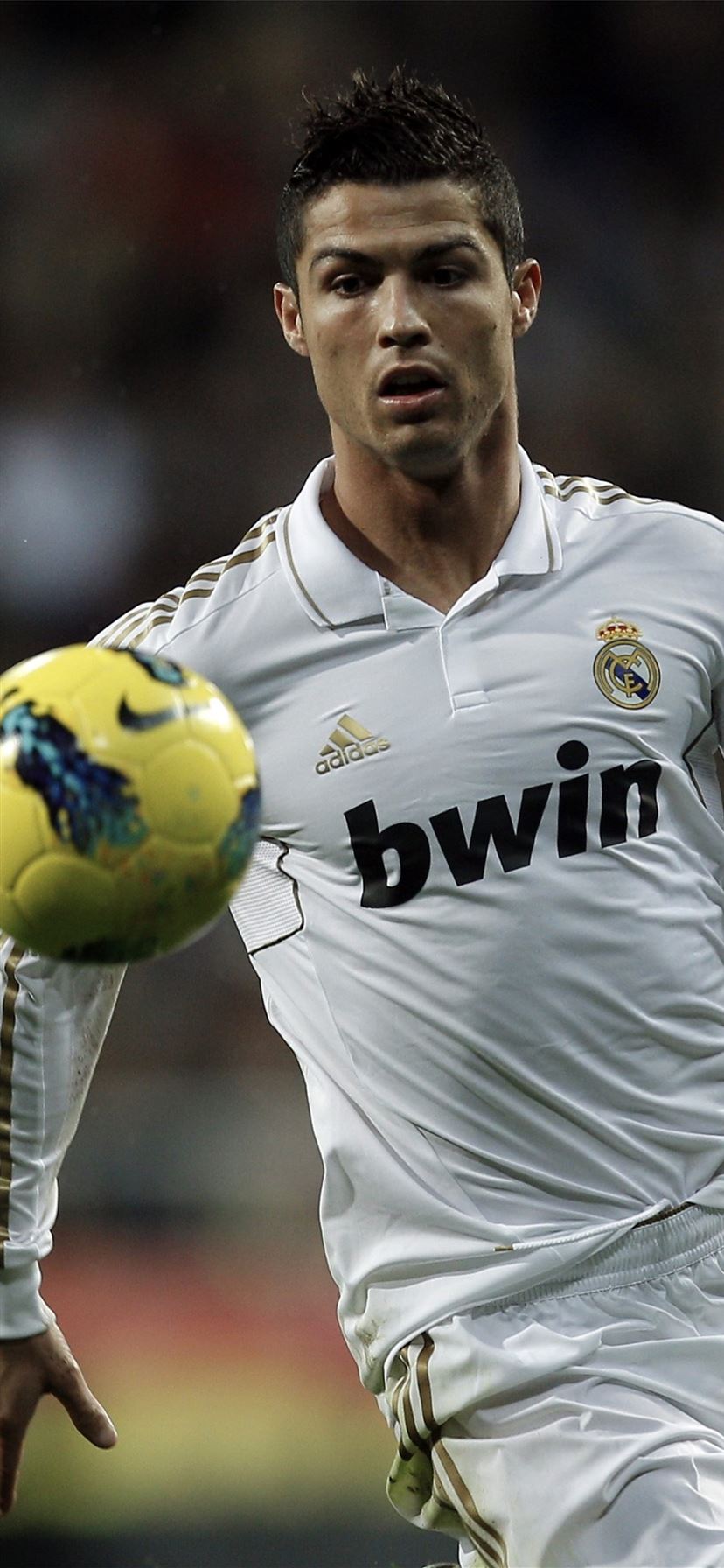 Cristiano Ronaldo Cr7 Football Real Madrid iPhone 11 Wallpaper Free Download