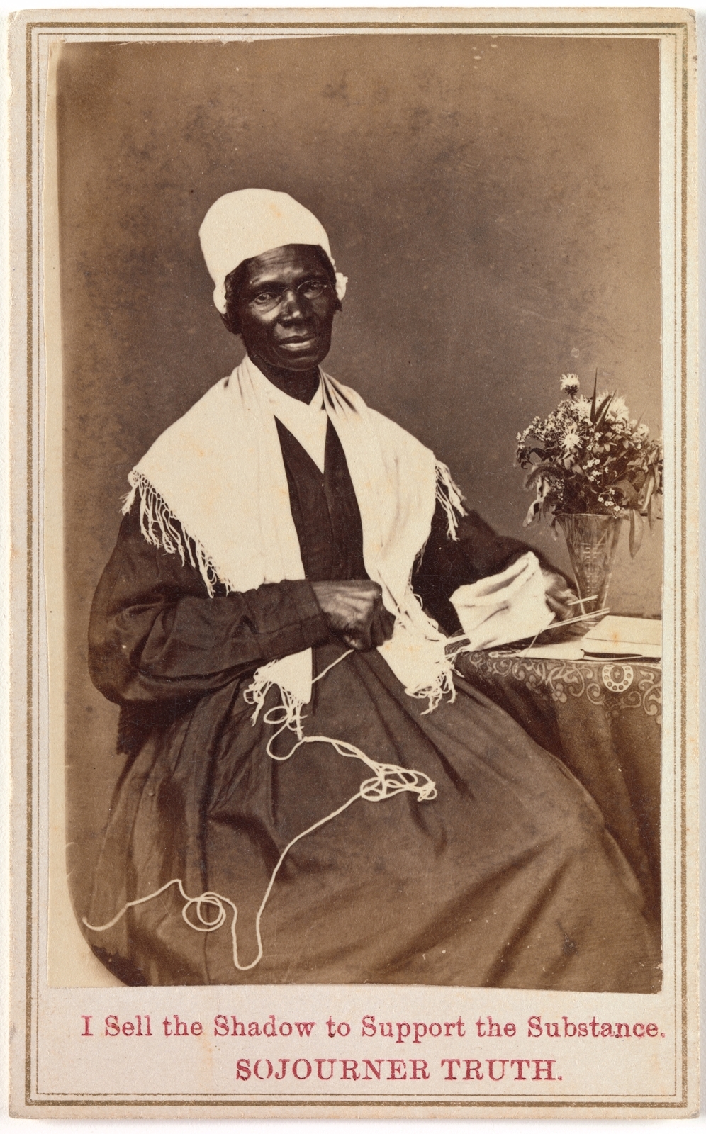 Unknown. Sojourner Truth, I Sell the Shadow to Support the Substance. The Metropolitan Museum of Art