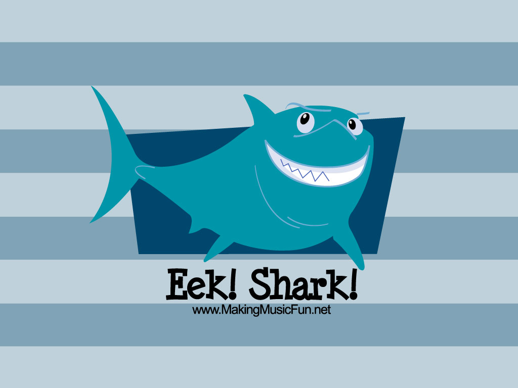 Cartoon Shark Wallpaper