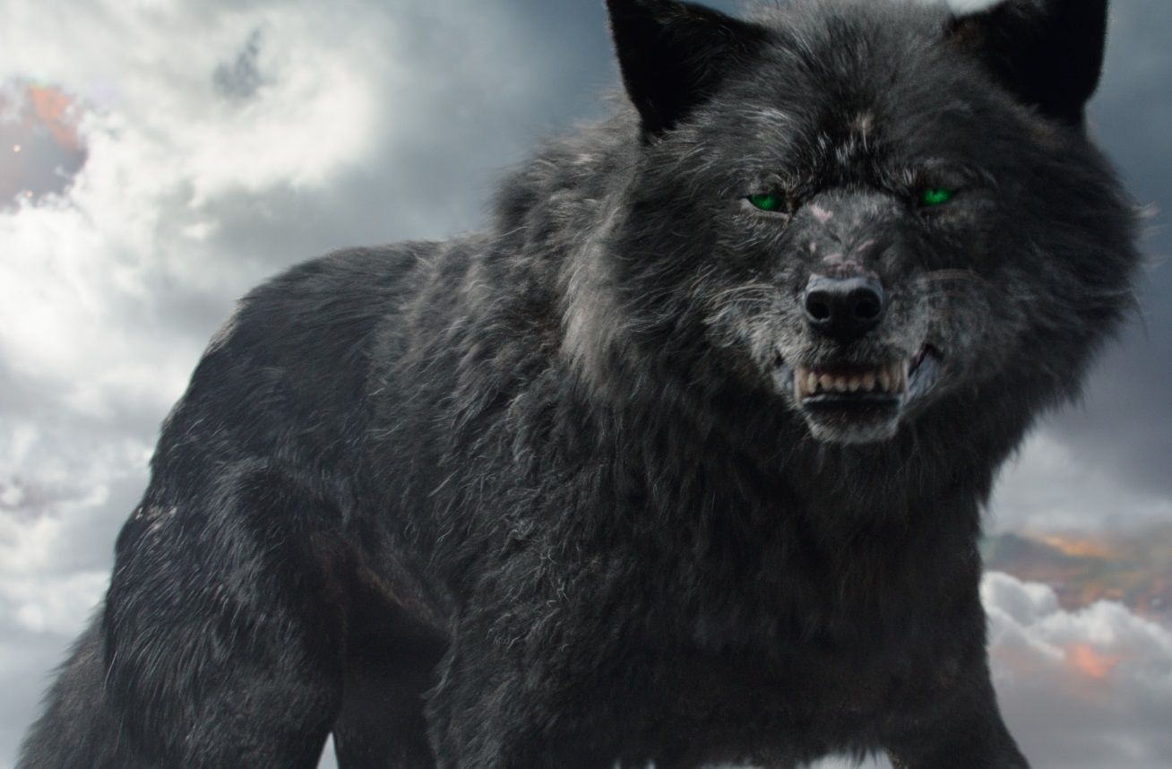 Fenris Wolf (Earth 199999). Fantasy Wolf, Wolf Spirit Animal, Cute Fantasy Creatures