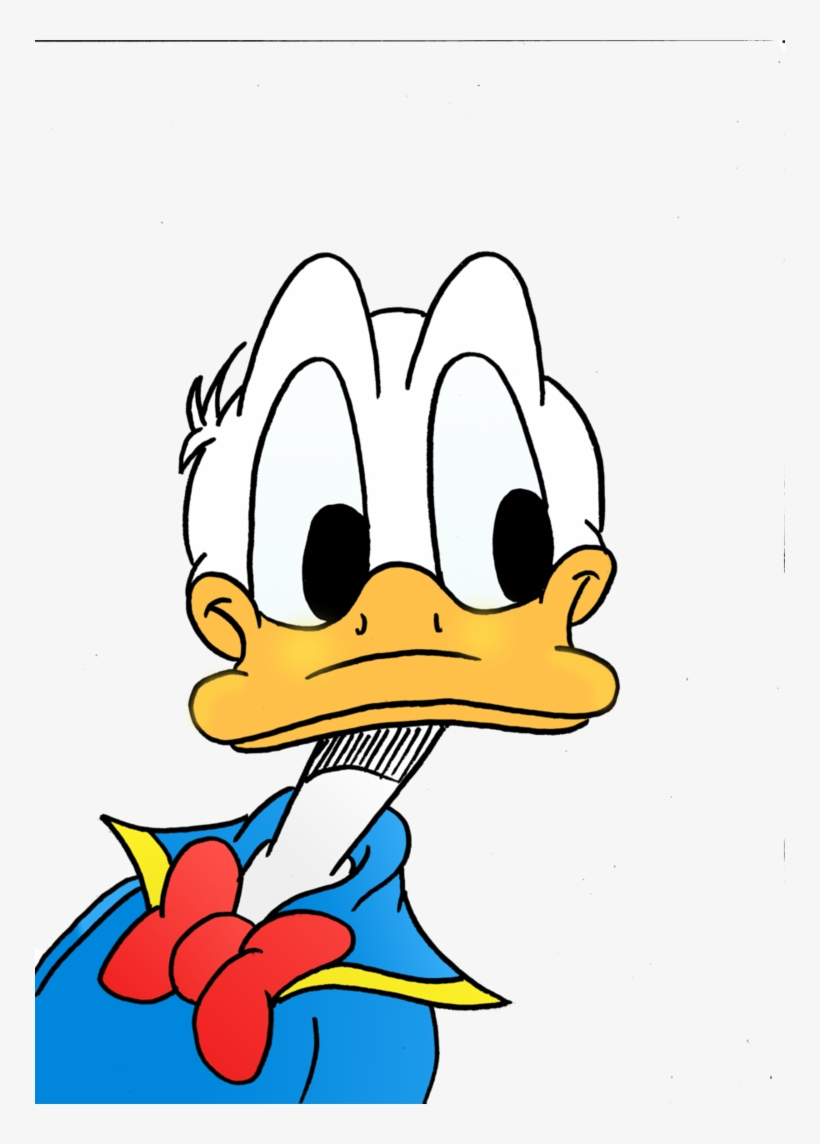 Donald Duck Is Curious By Magicalmerlingirl Duck Wallpaper iPhone PNG Image. Transparent PNG Free Download on SeekPNG