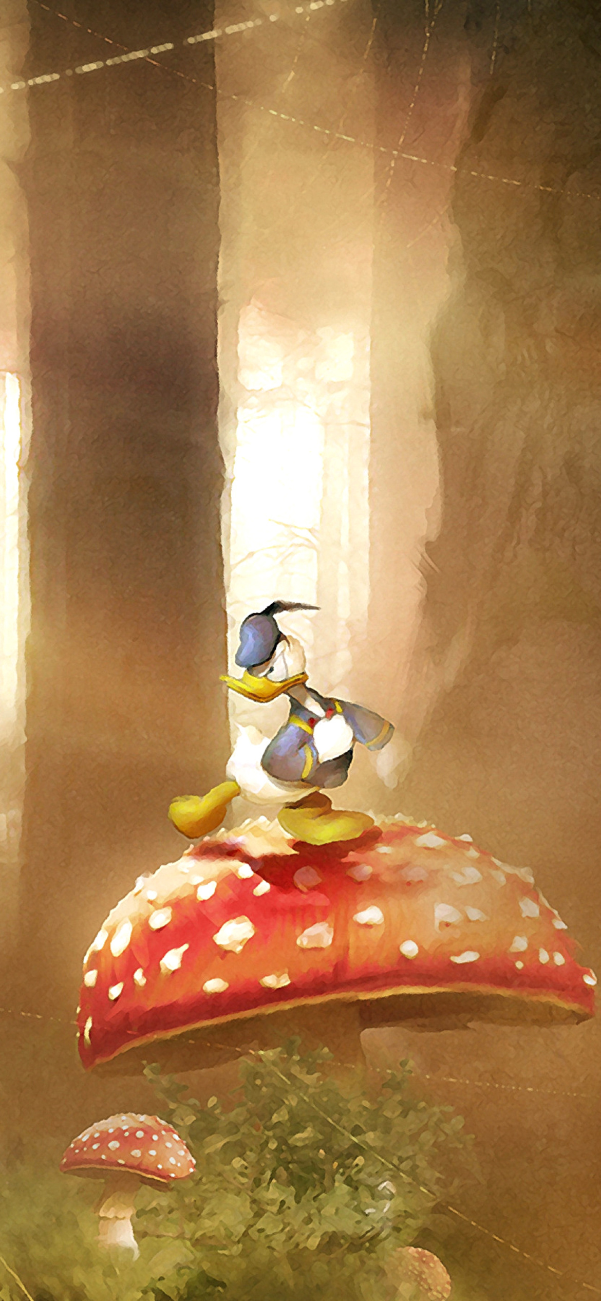 Mickey Mouse and Donald Duck Wallpaper for iPhone 12 Pro