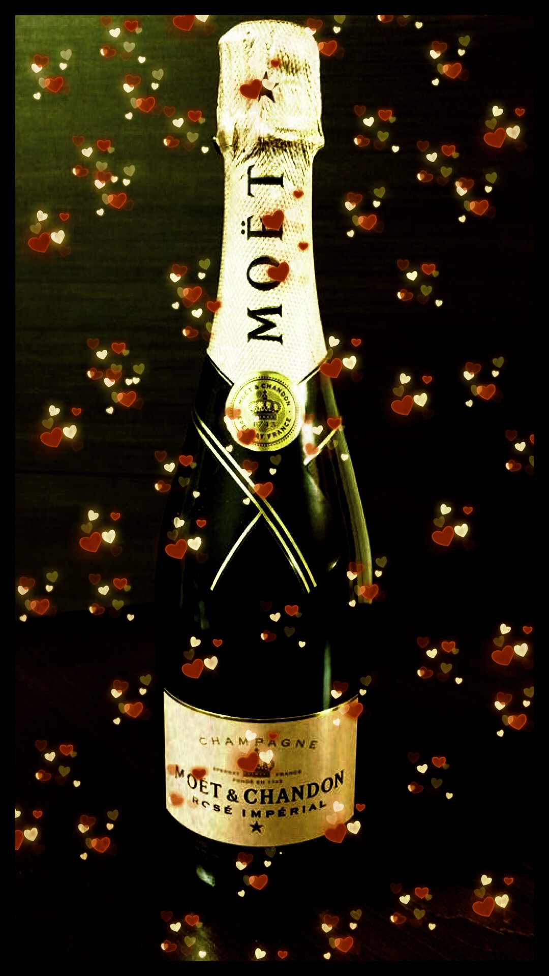 Moet et Chandon Heart. wallpaper.sc SmartPhone