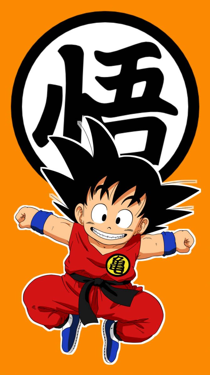 kid Goku A by rizkyrobiansyah. Dragon ball wallpaper, Anime dragon ball super, Dragon ball art goku