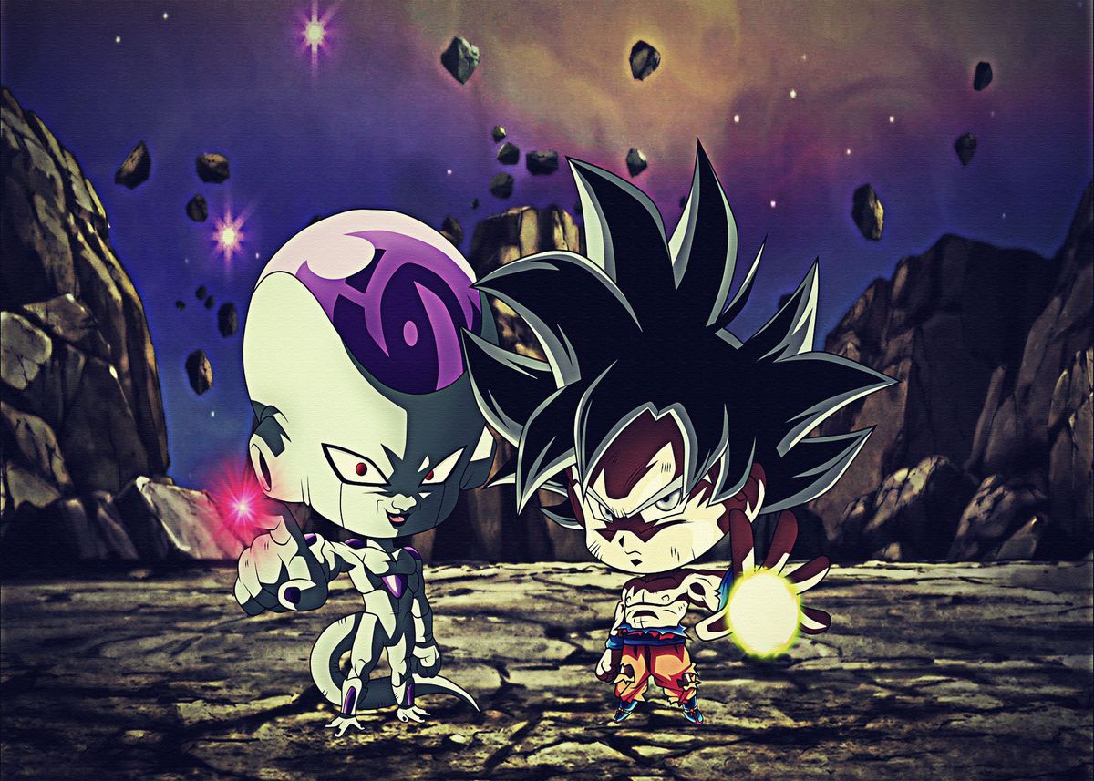 Dragon Ball Super ' Poster by Matt Tress. Displate. Dragon ball wallpaper, Dragon ball, Dragon ball super