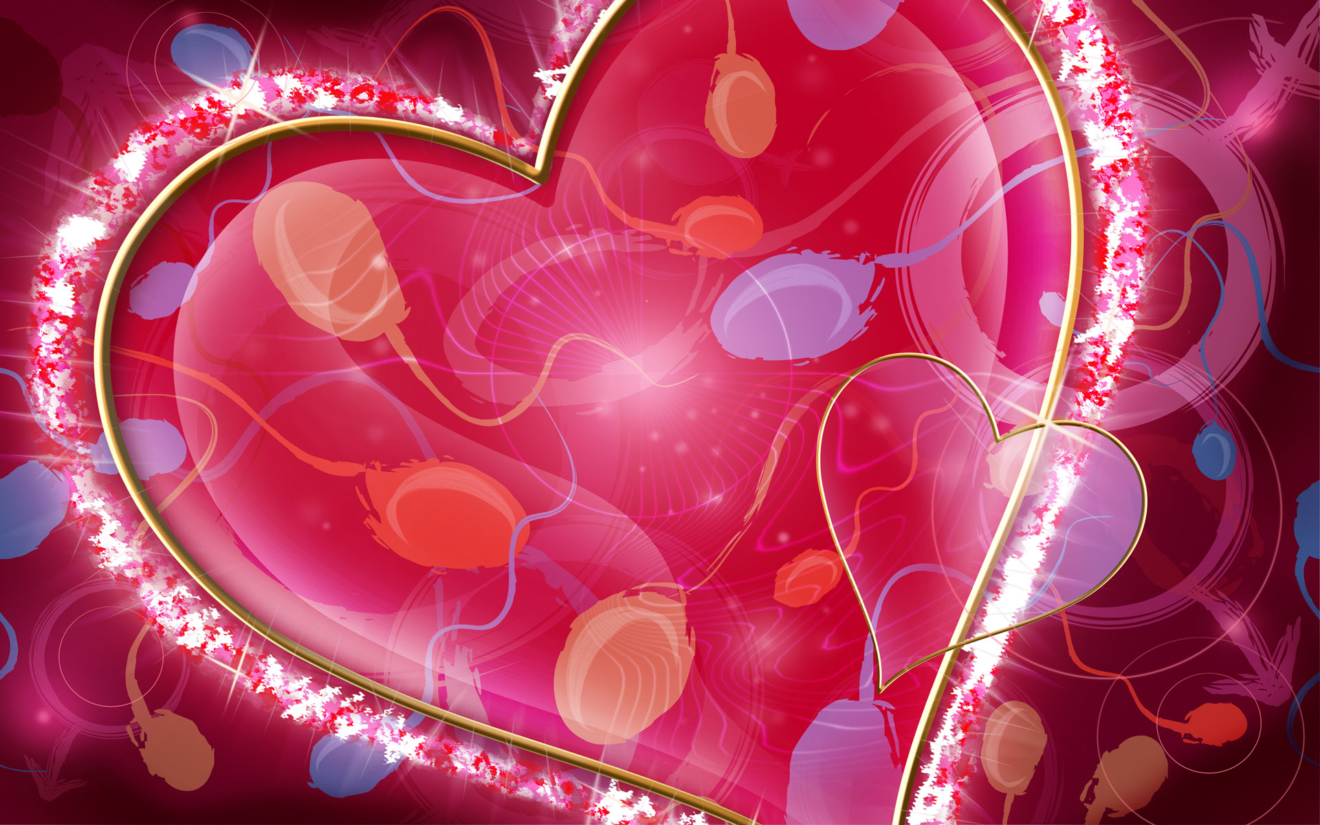Wallpaper Of Love Heart