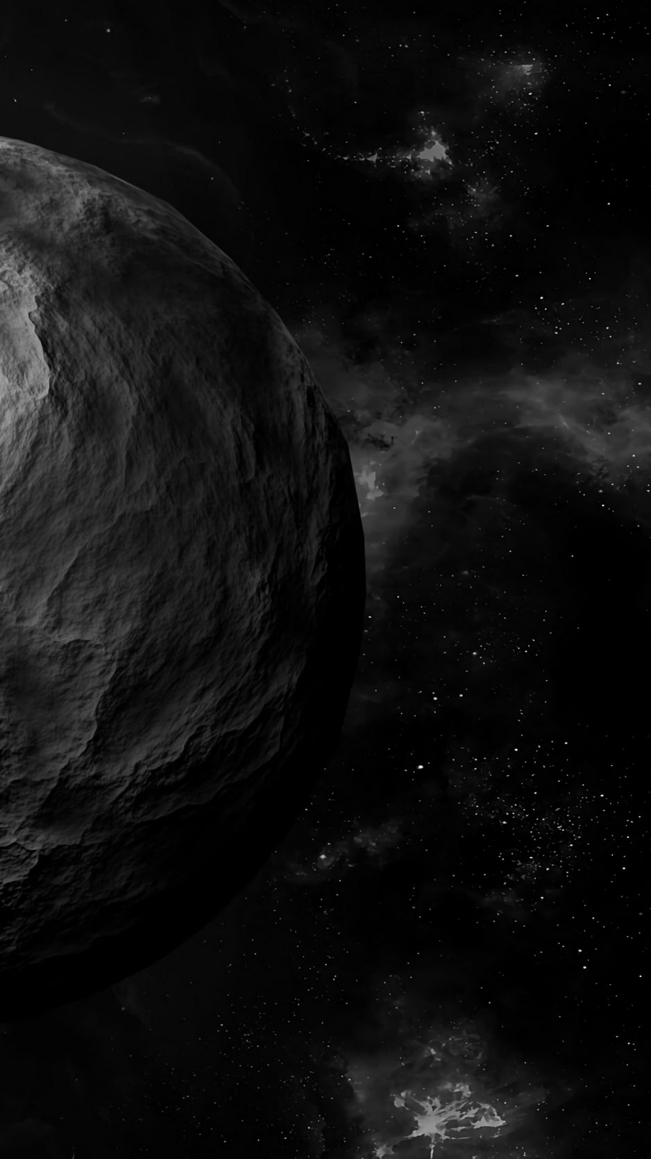 Download Wallpaper 938x1668 Planet, Sphere, Dark, Space, Universe Iphone 8 7 6s 6 For Parallax HD Background