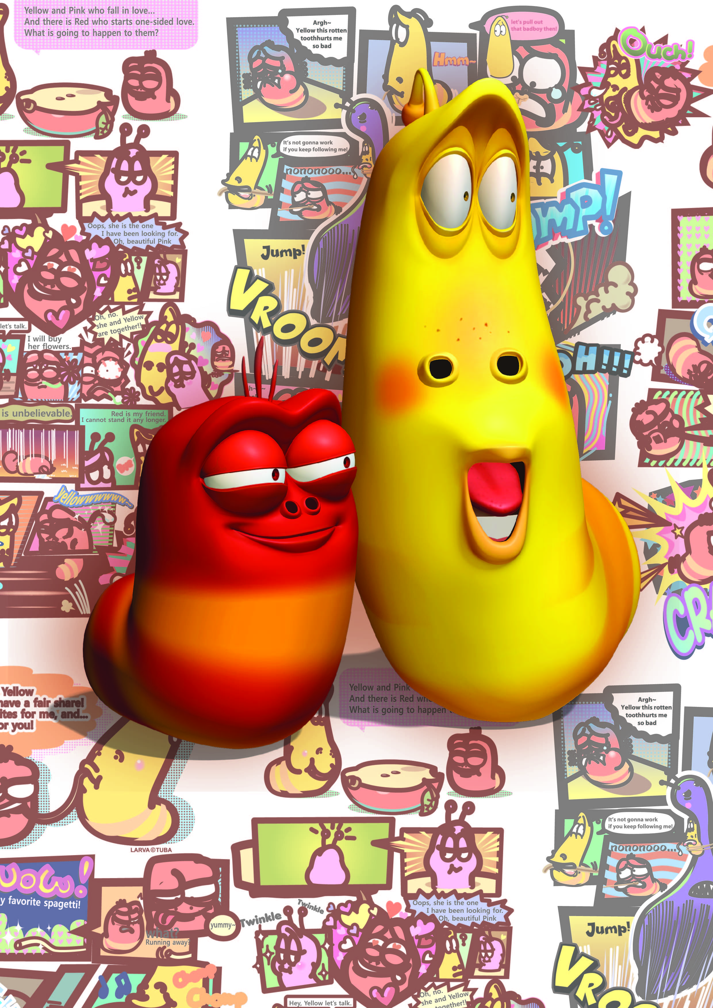 Kidscreen Archive Nickelodeon picks up comedy series Larva. Cartoon wallpaper iphone, Larva cartoon, Cartoon wallpaper