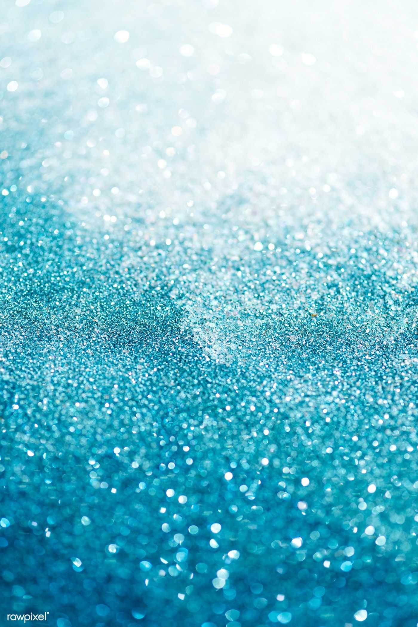 Sparkly teal glitter background. free image / Teddy Rawpixel. Glitter phone wallpaper, Blue sparkle background, Blue glitter background