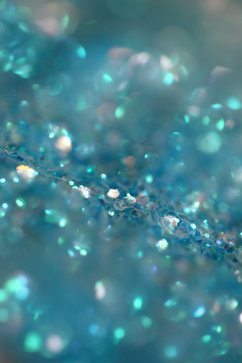 Blue Glitter Picture. Download Free Image