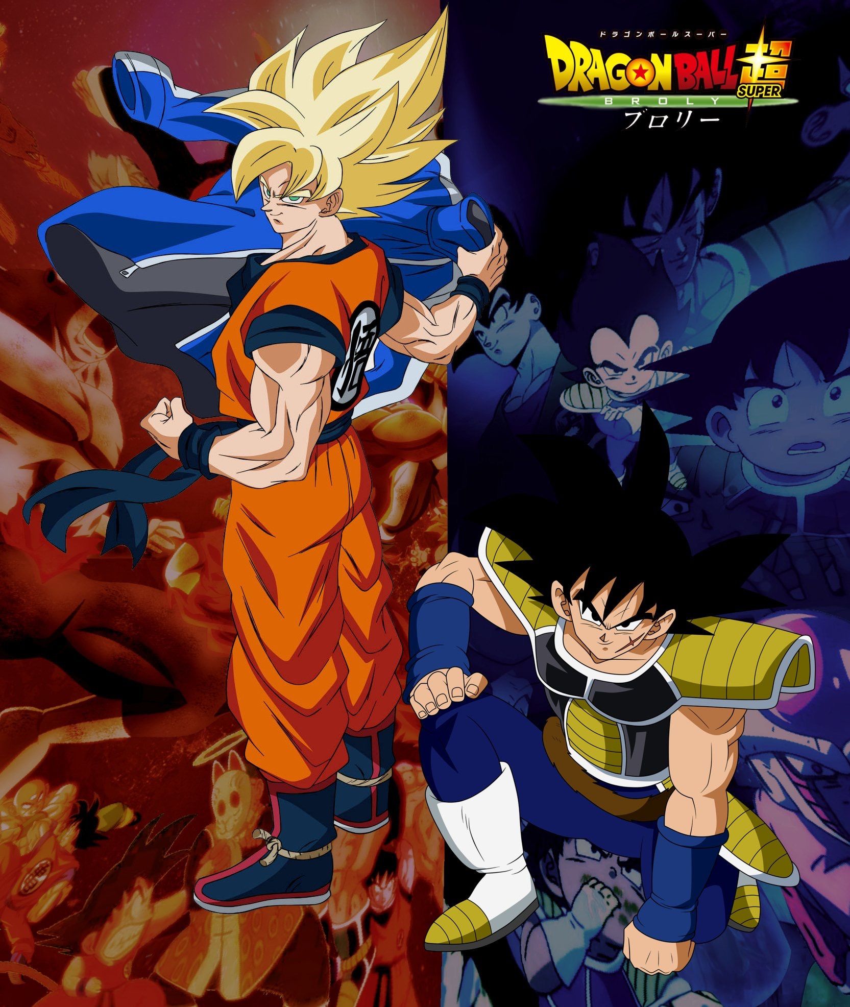 Bardock And Goku Wallpaper