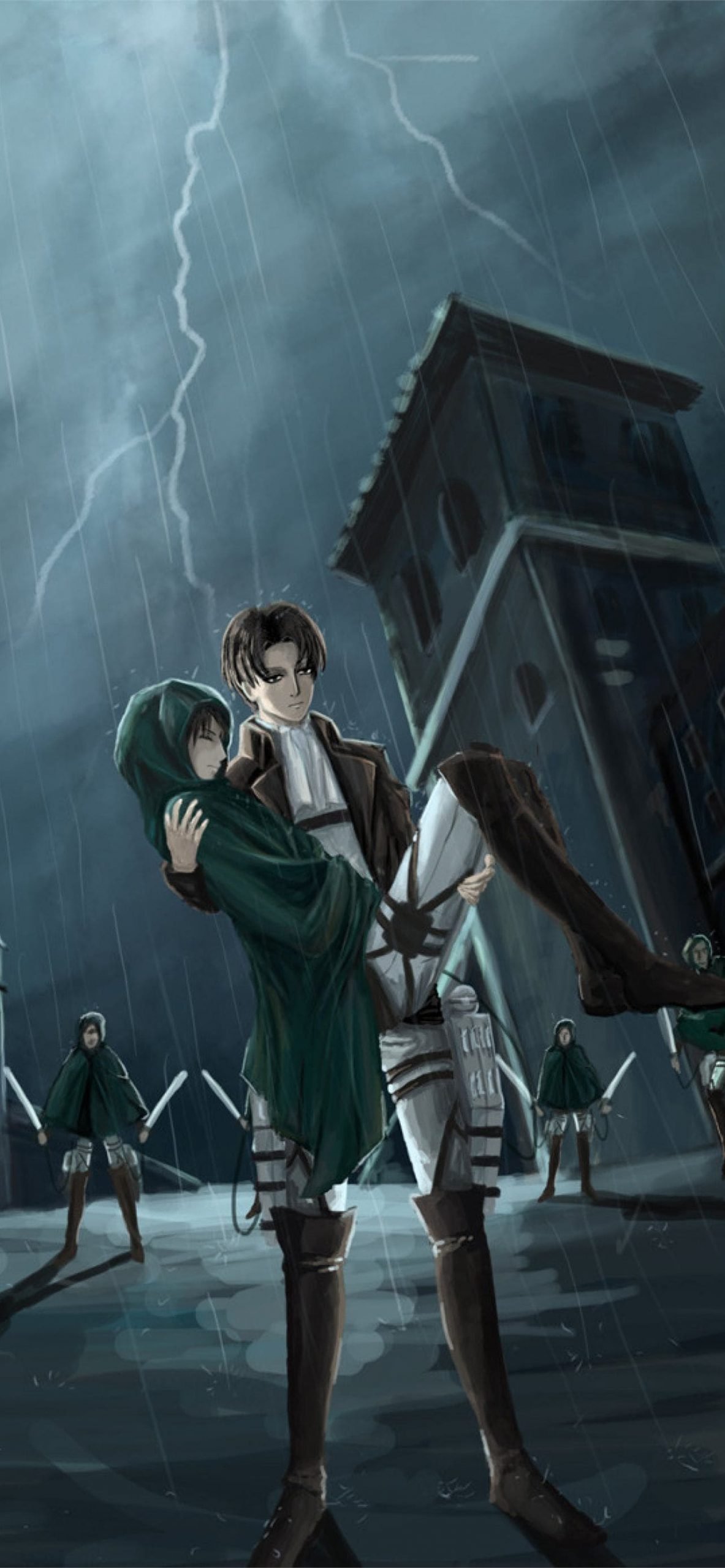 Attack on Titan Final Season Characters 4K Wallpaper iPhone HD Phone #3180f