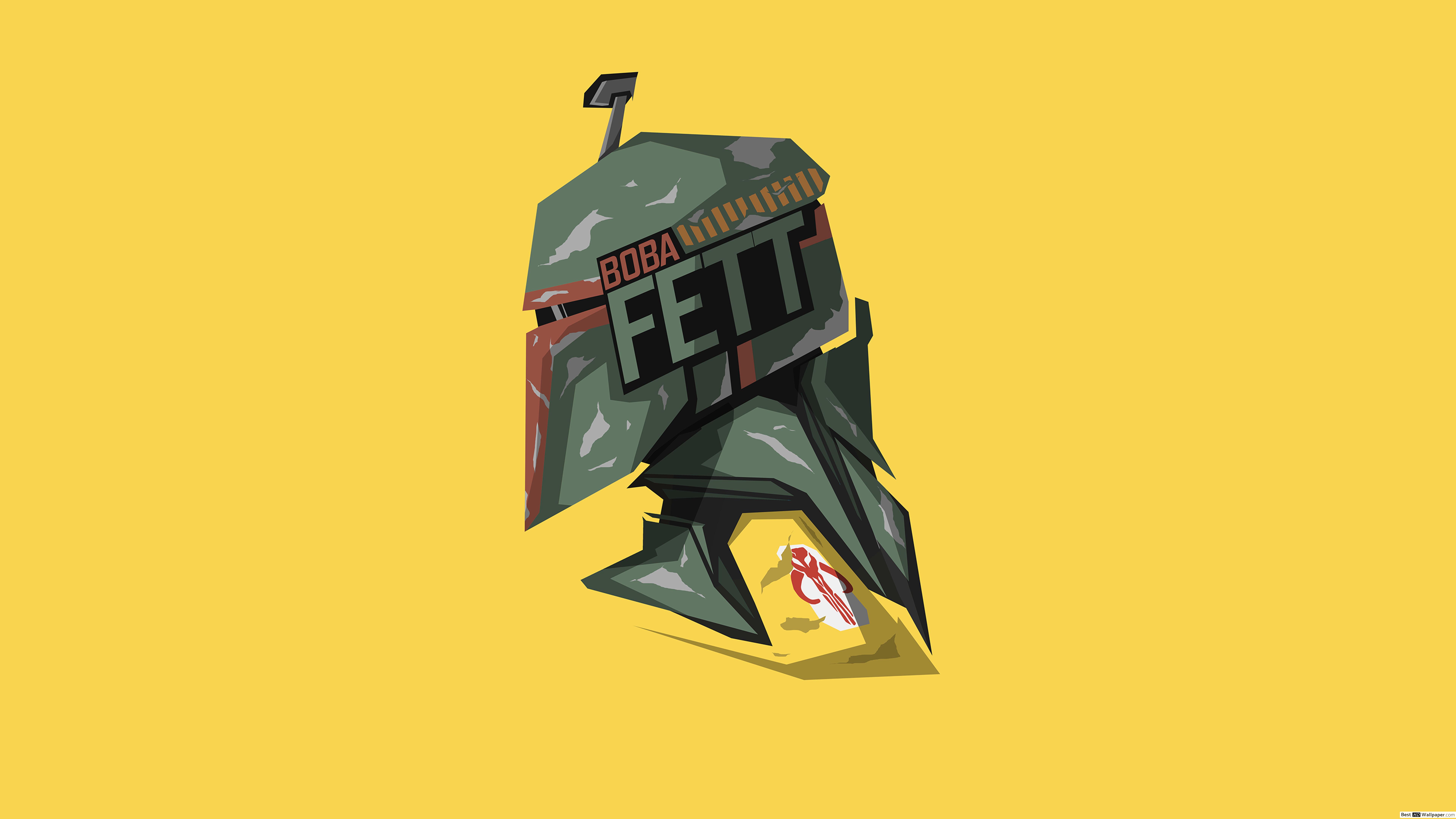 Minimalist Boba Fett Wallpaper Free Minimalist Boba Fett Background