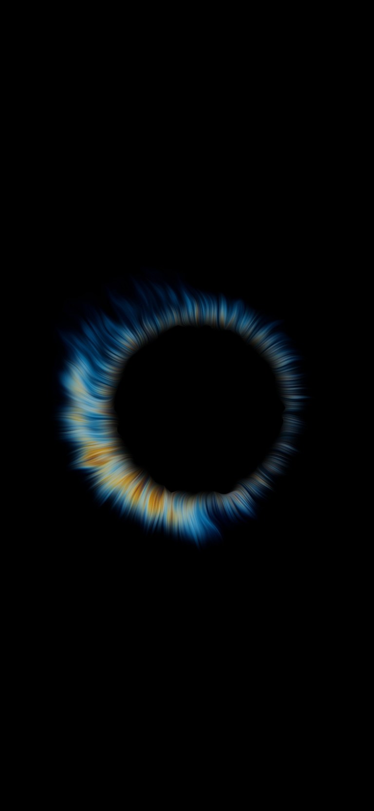 Circle iPhone 12 High Resolution OLED Wallpaper