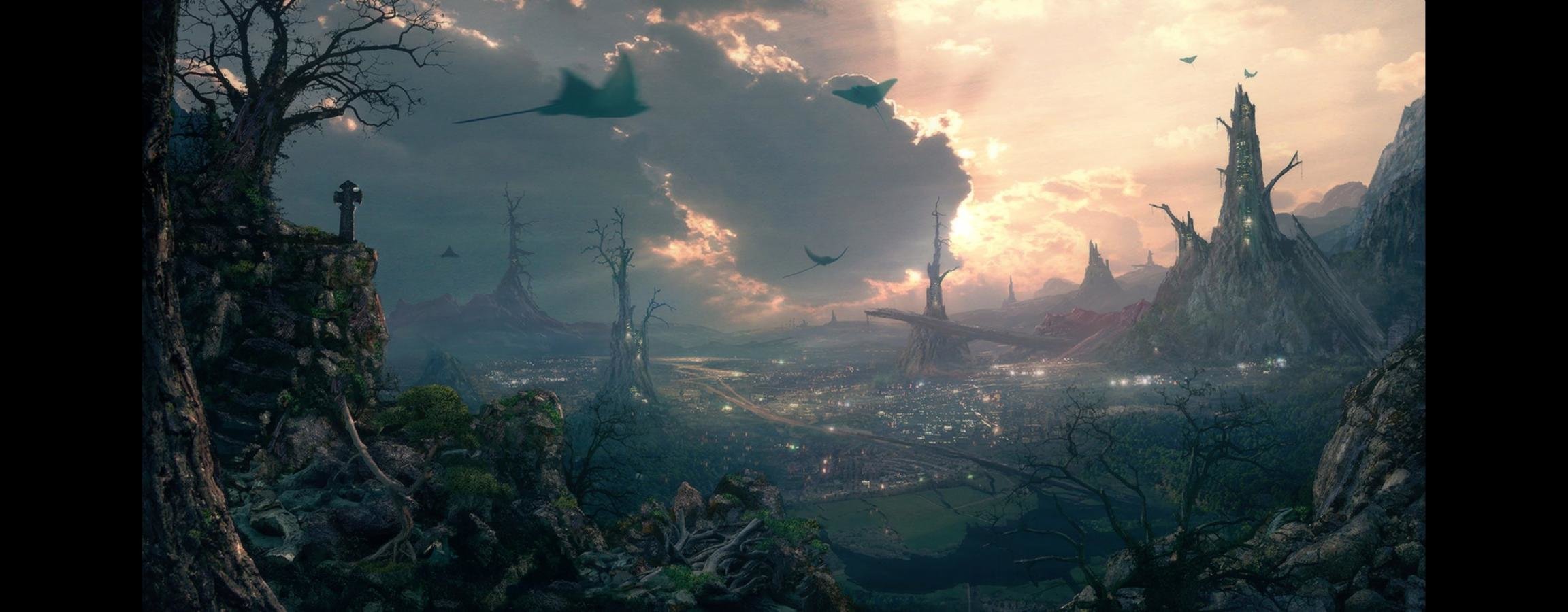 Dual Monitor Desktop Wallpaper