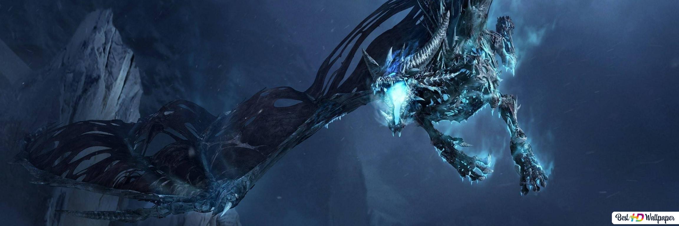 Skeleton Dragon HD wallpaper download
