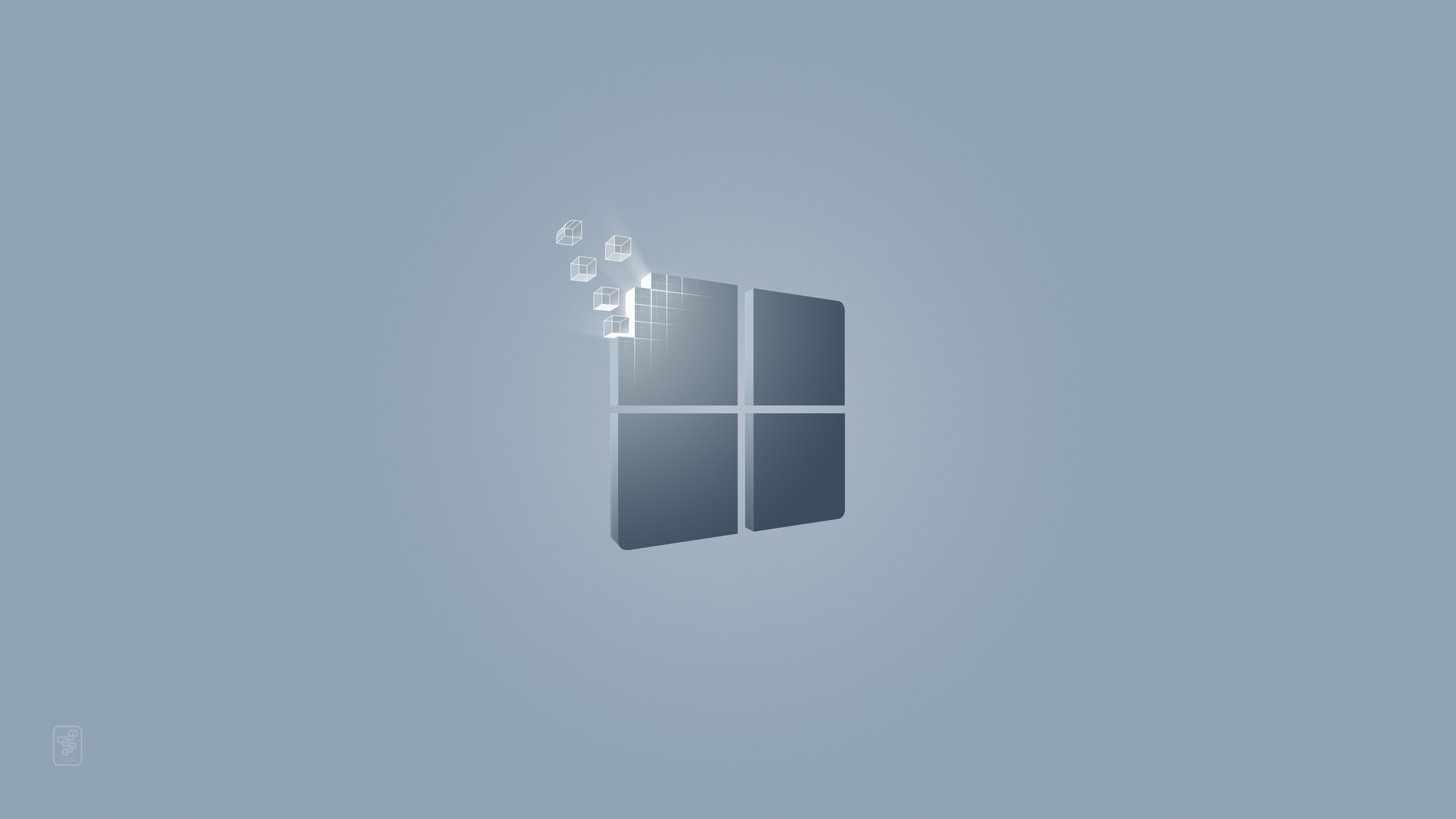 Windows 11 Light Blue Variant wallpaper 4pcs [DOWNLOAD FREE]