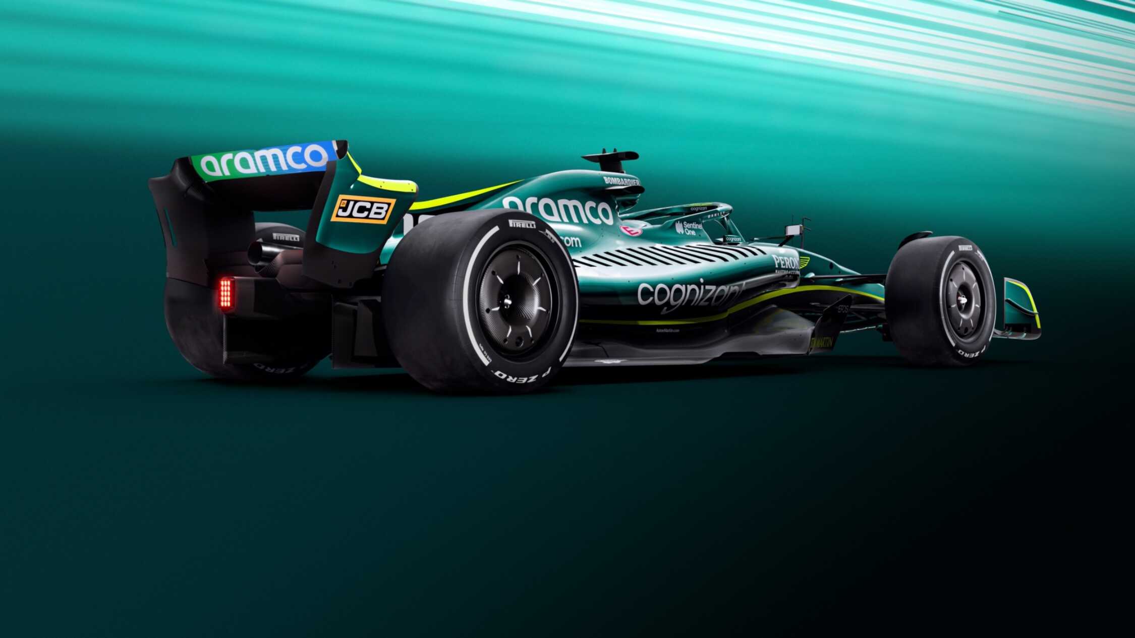 In photo: Every angle of the new Aston Martin AMR22 F1 car