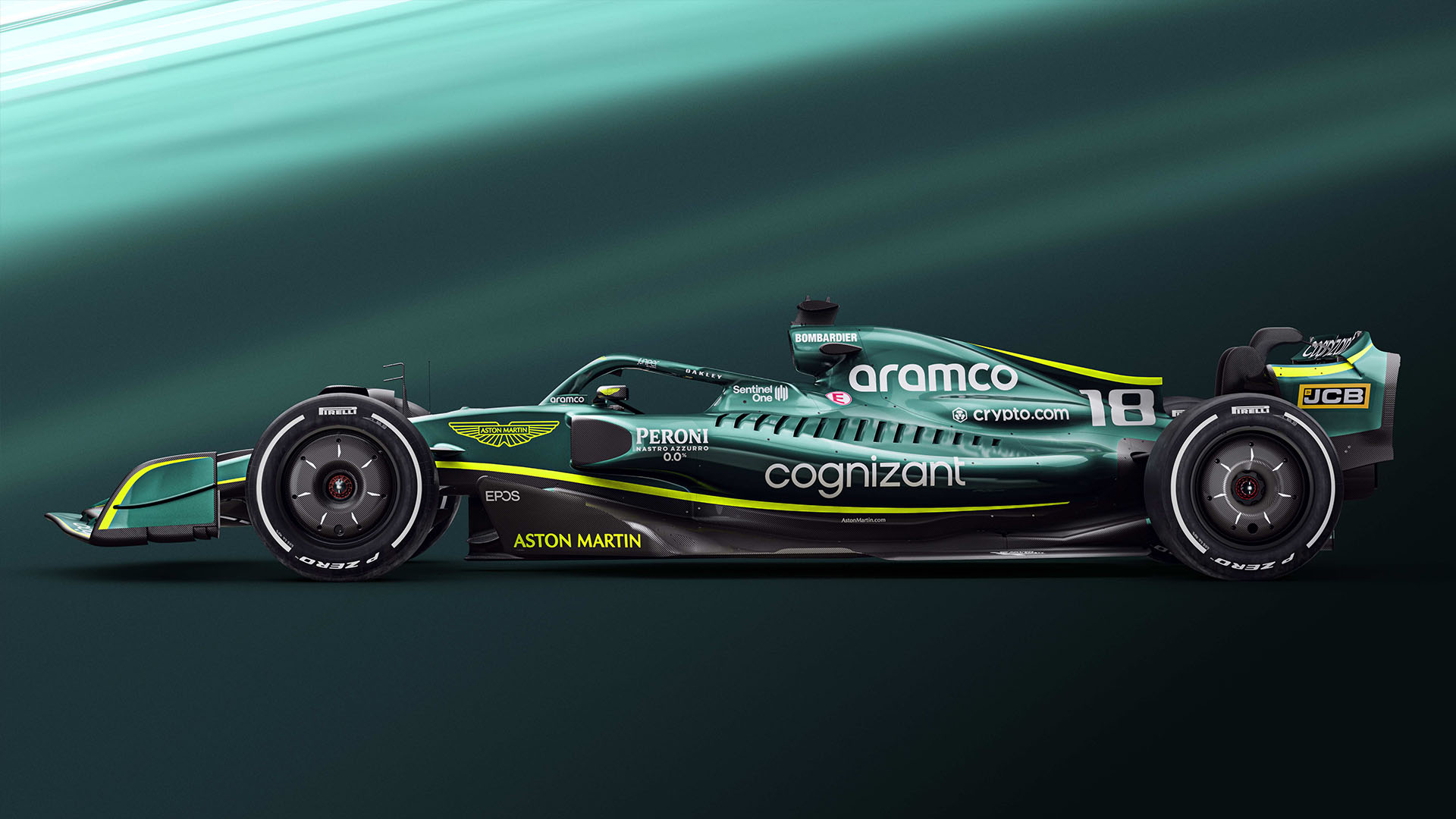 Aston Martin reveal 2022 car with revised livery. Formula 1®
